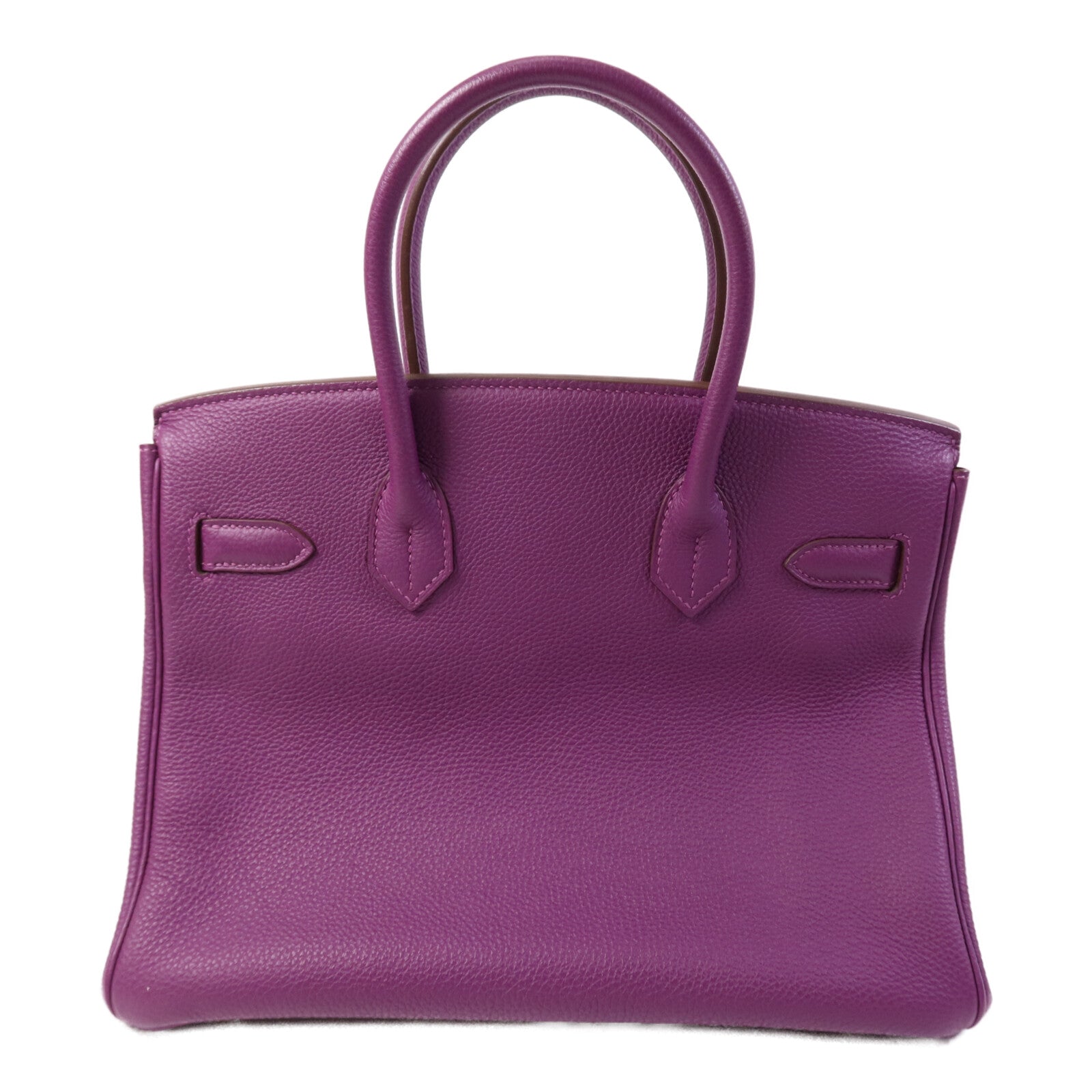 HERMES Togo皮革Birkin 30銀扣手挽袋