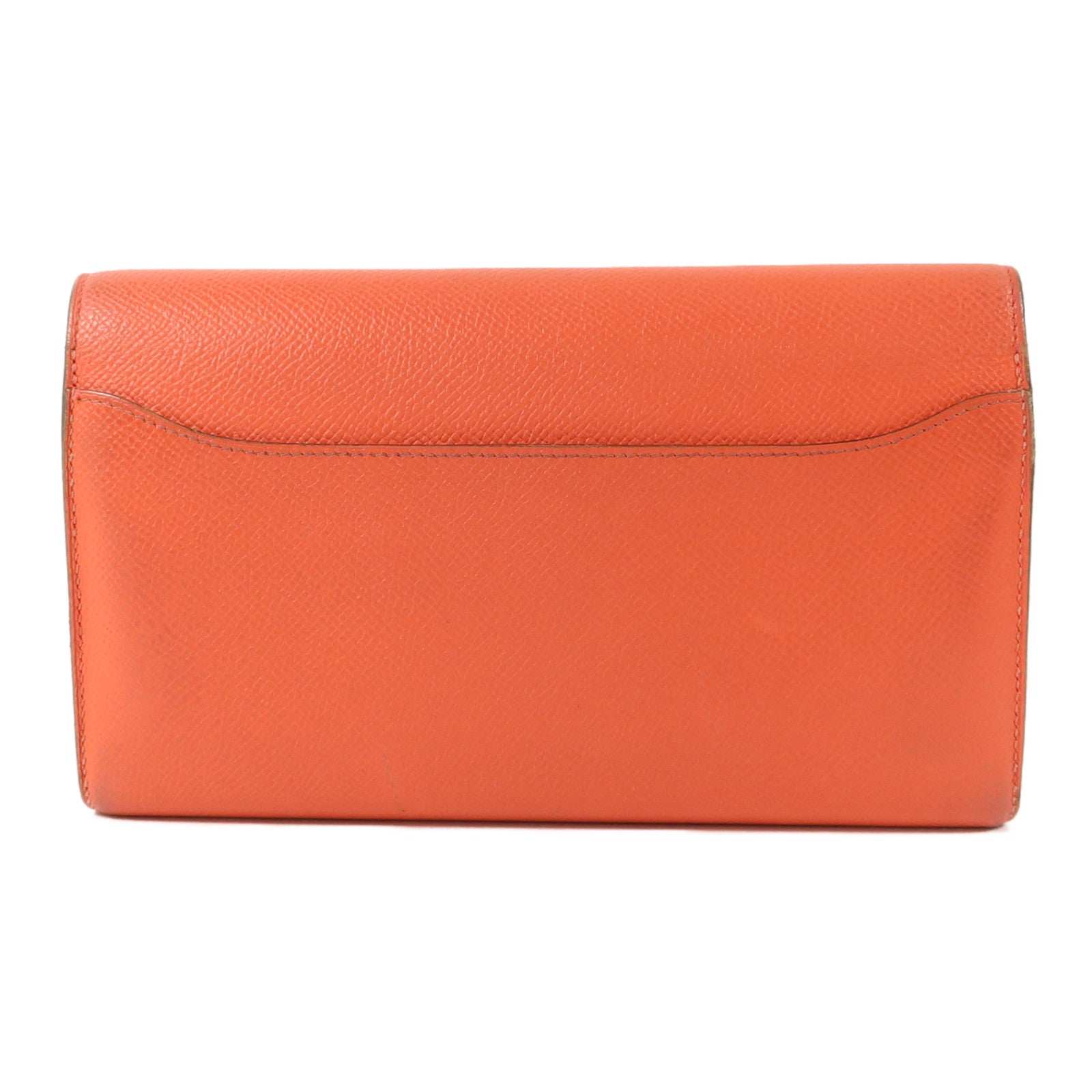 HERMES Epsom皮革Constance Long Wallet長錢包Rose Jaipur