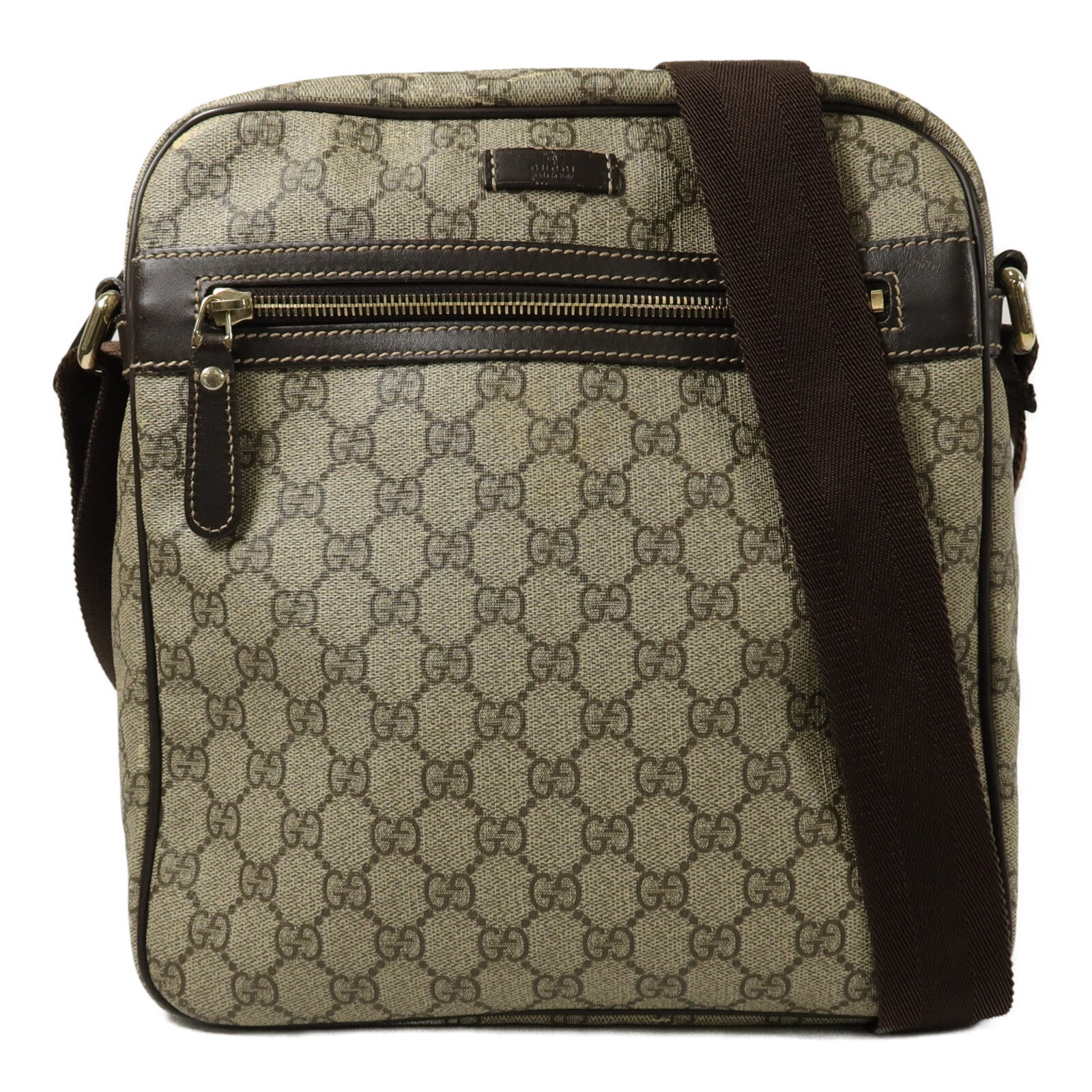 GUCCI 塗層帆布Messanger Bag肩背袋