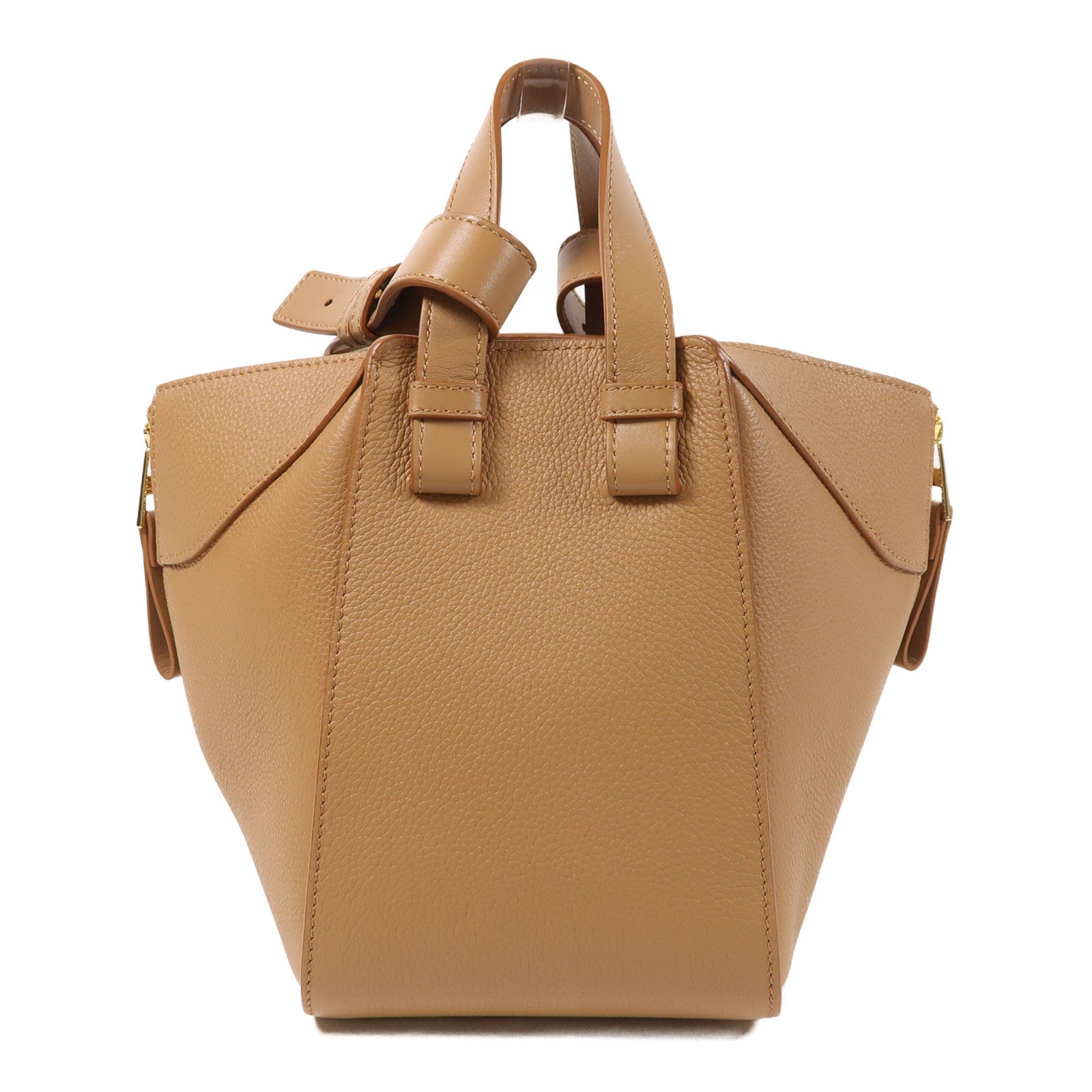 LOEWE 牛皮皮革Compact Hammock Bag金扣手挽肩背兩用袋