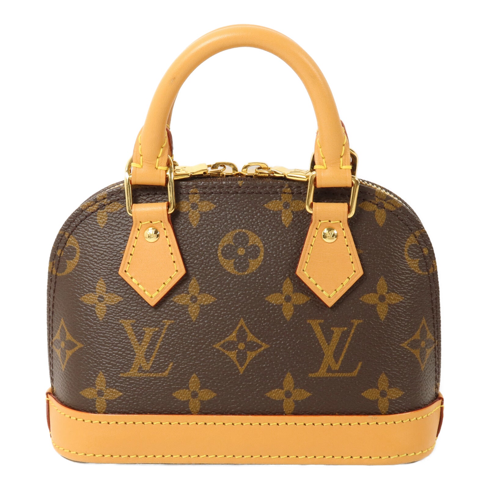 LOUIS VUITTON Monogram Nano Alma手挽肩背兩用袋