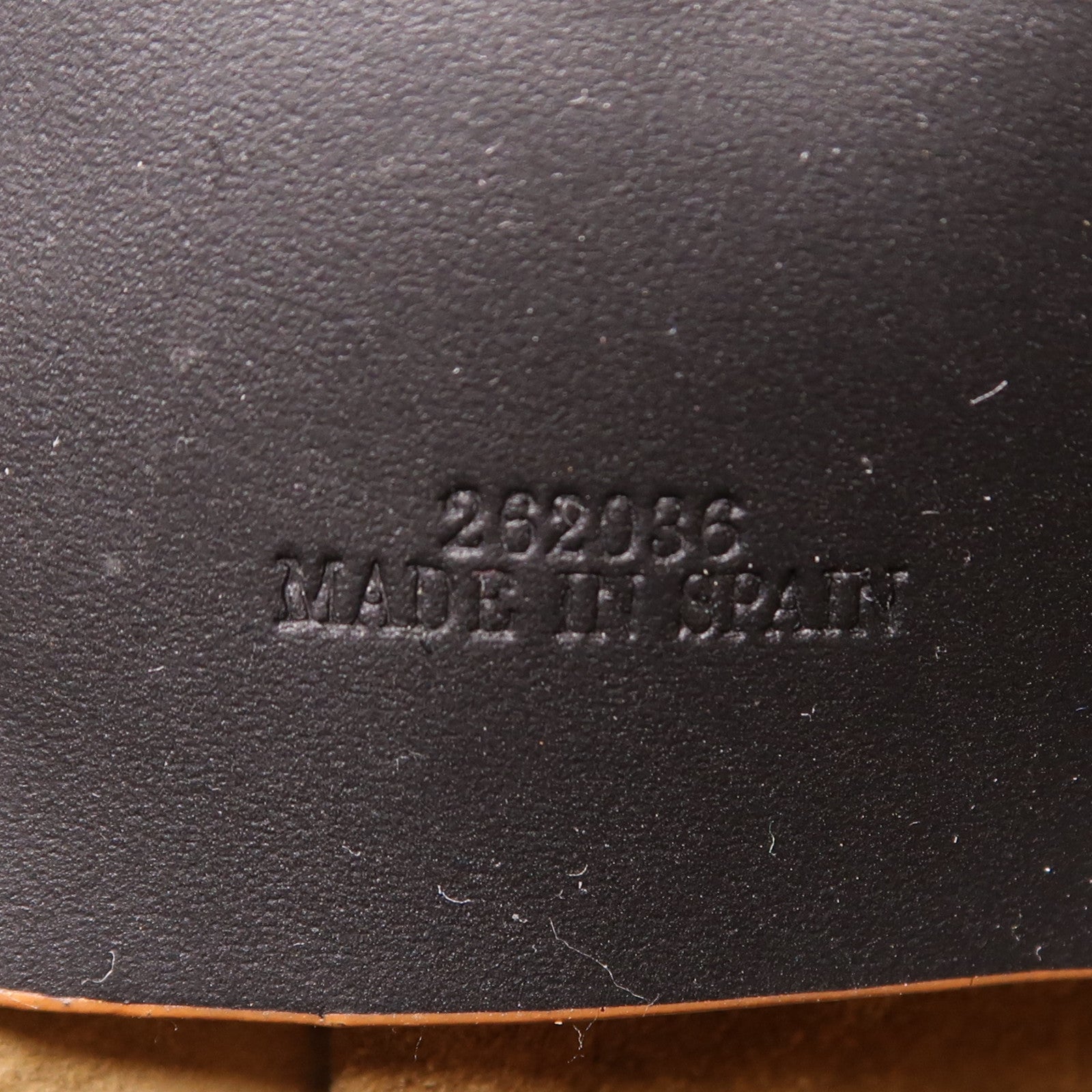 LOEWE 帆布/牛皮皮革Balloon Anagram銀扣手挽肩背兩用袋