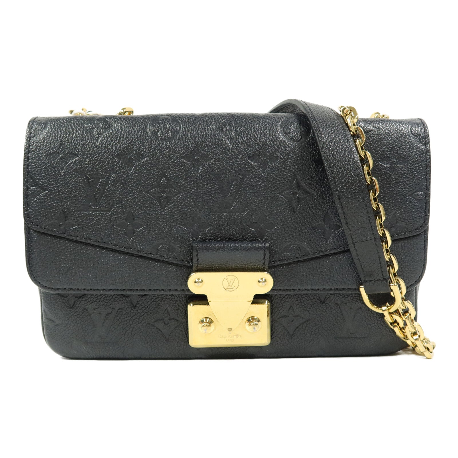 LOUIS VUITTON Monogram Empreinte Marceau鏈帶肩背袋
