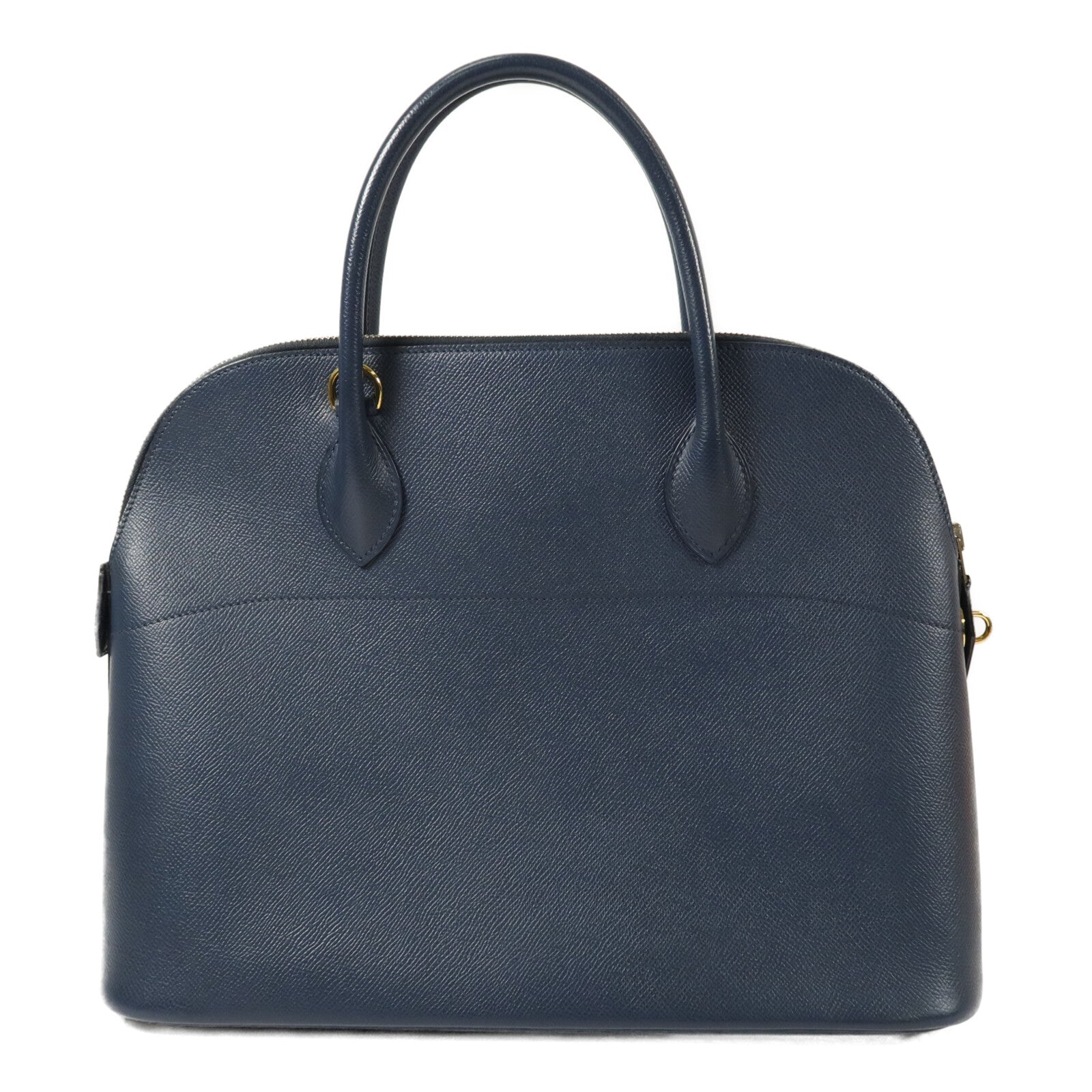 HERMES Epsom皮革Bolide 35手挽肩背兩用袋Bleu Saphir
