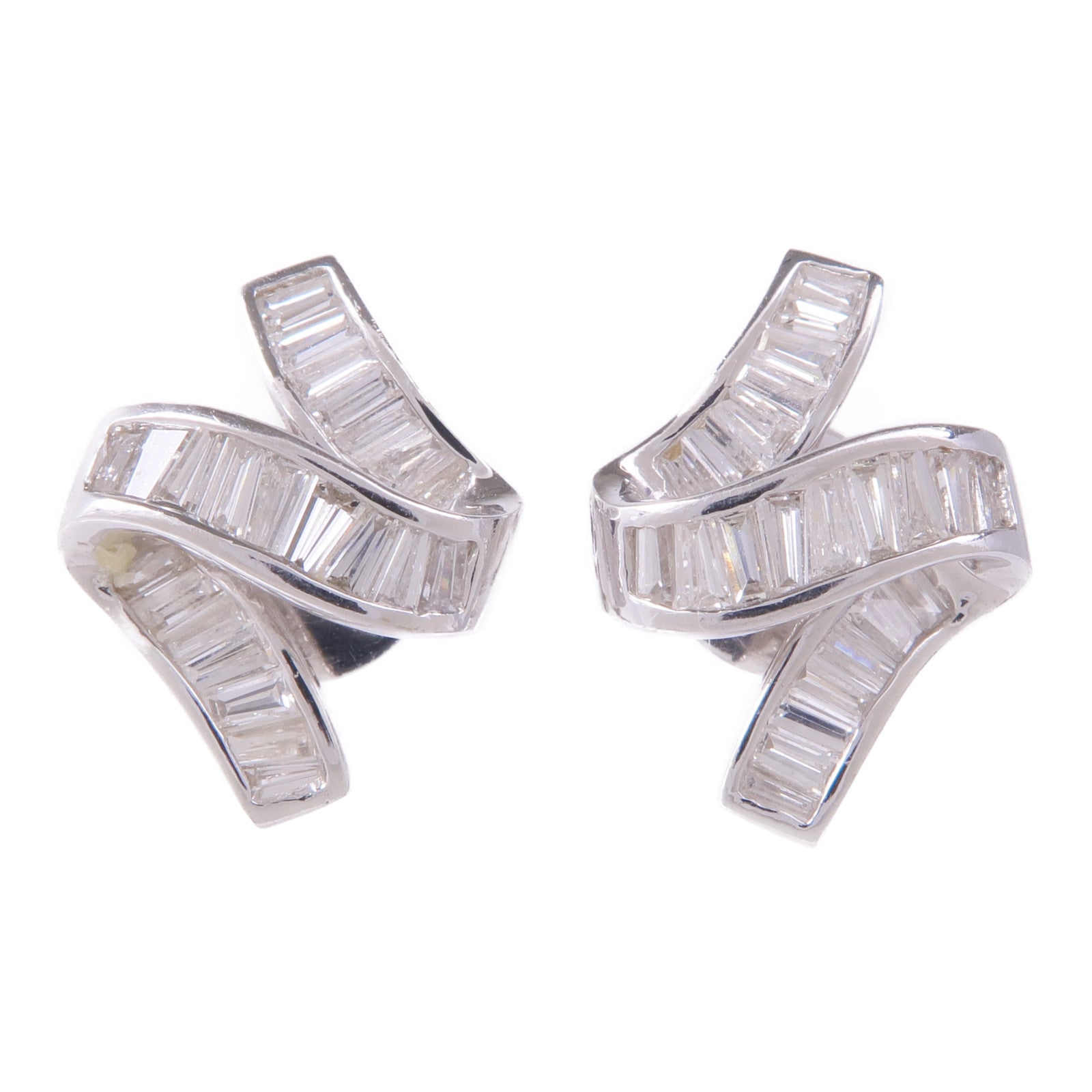 JEWELRY 18K白金Diamond Earrings鑽石耳環