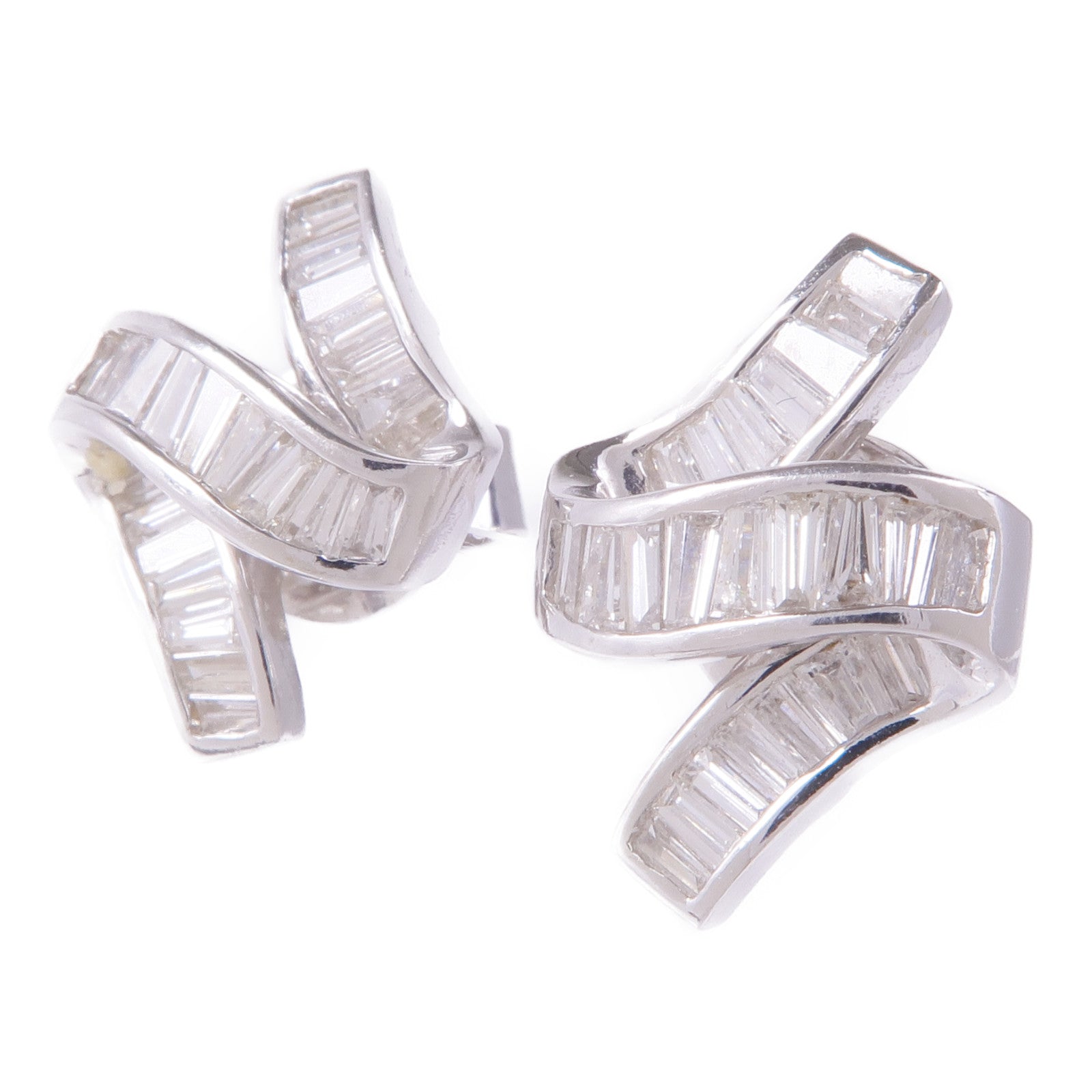 JEWELRY 18K白金Diamond Earrings鑽石耳環