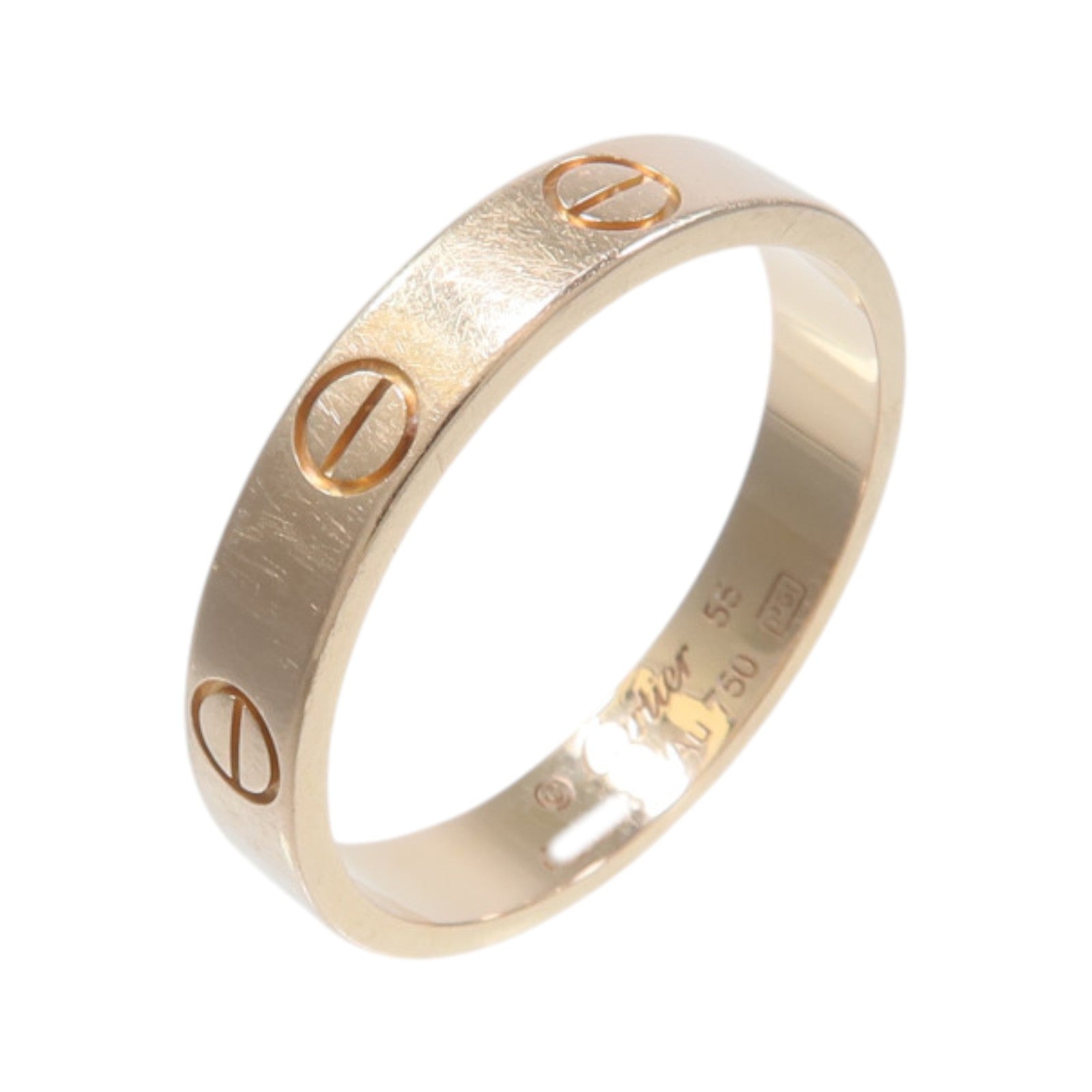 CARTIER 18K玫瑰金Love Ring SM戒指
