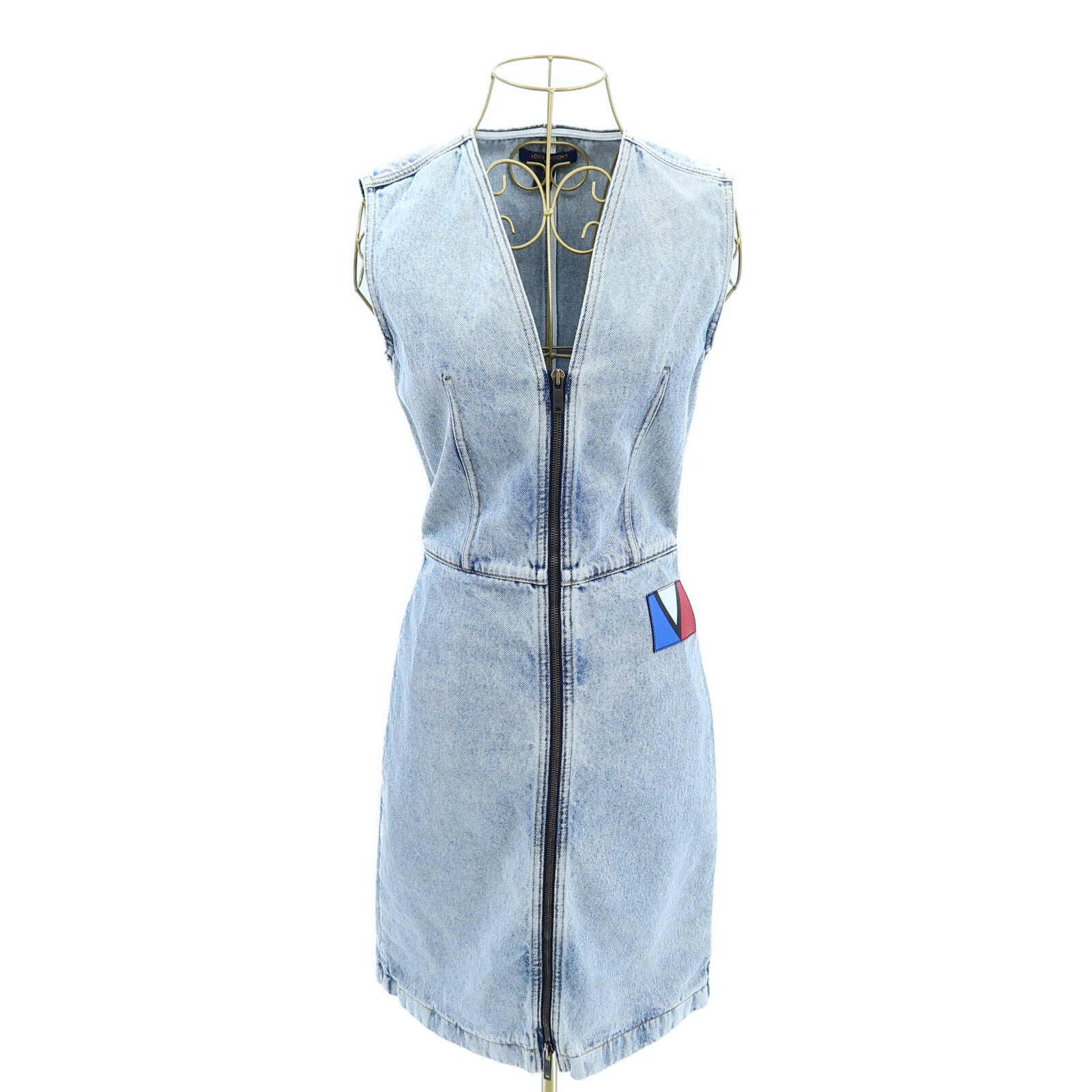 LOUIS VUITTON Cotton Denim Dress連身裙