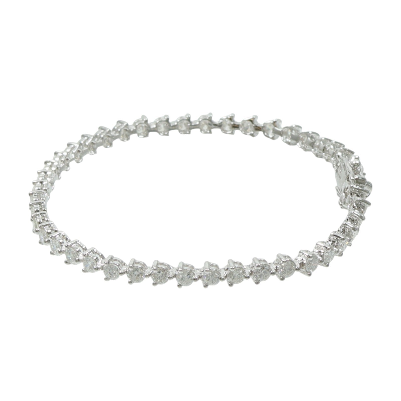 JEWELRY 18K白金Diamond Bracelet鑽石手鏈