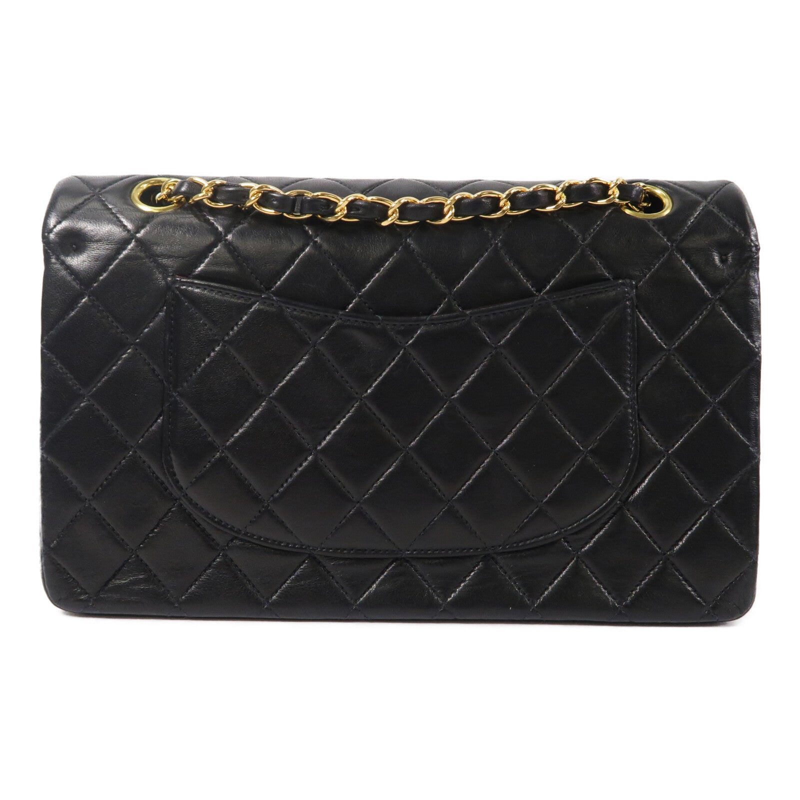 CHANEL 羊皮皮革Vintage Classic Flap鏈帶肩背袋