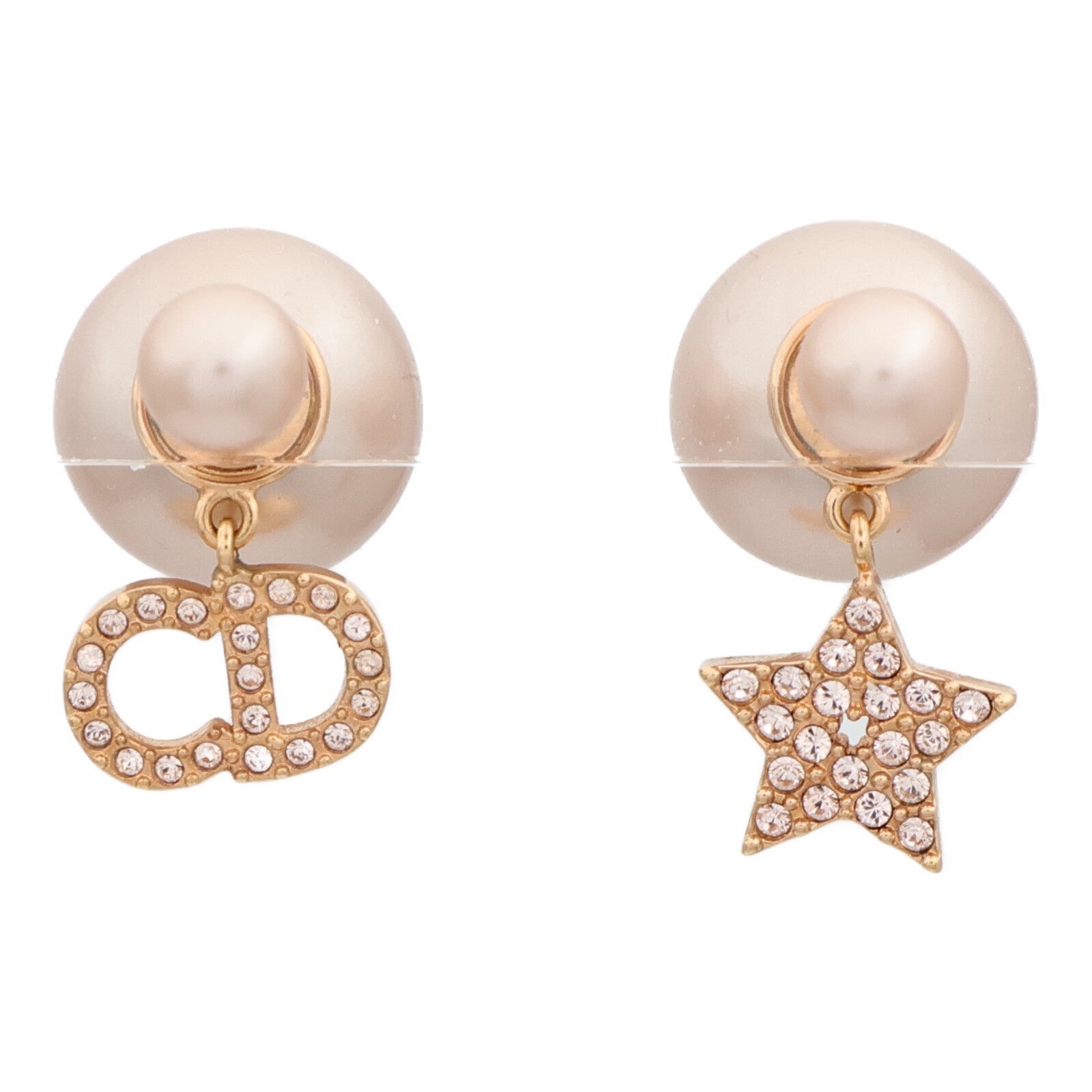 Dior 金屬/PVC Dior Tribales Earring耳環
