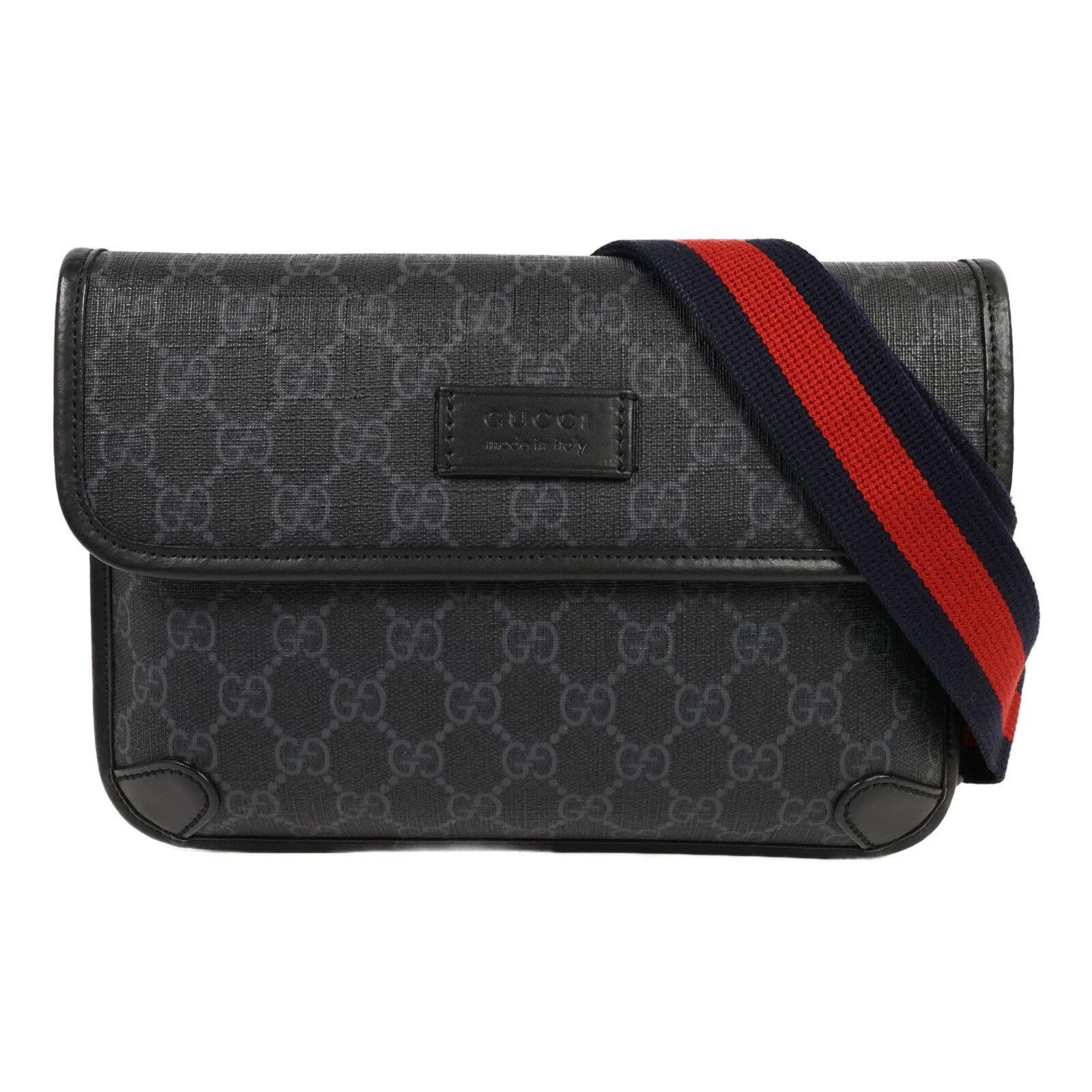 GUCCI 塗層帆布 GG Supreme Waist Bag腰包