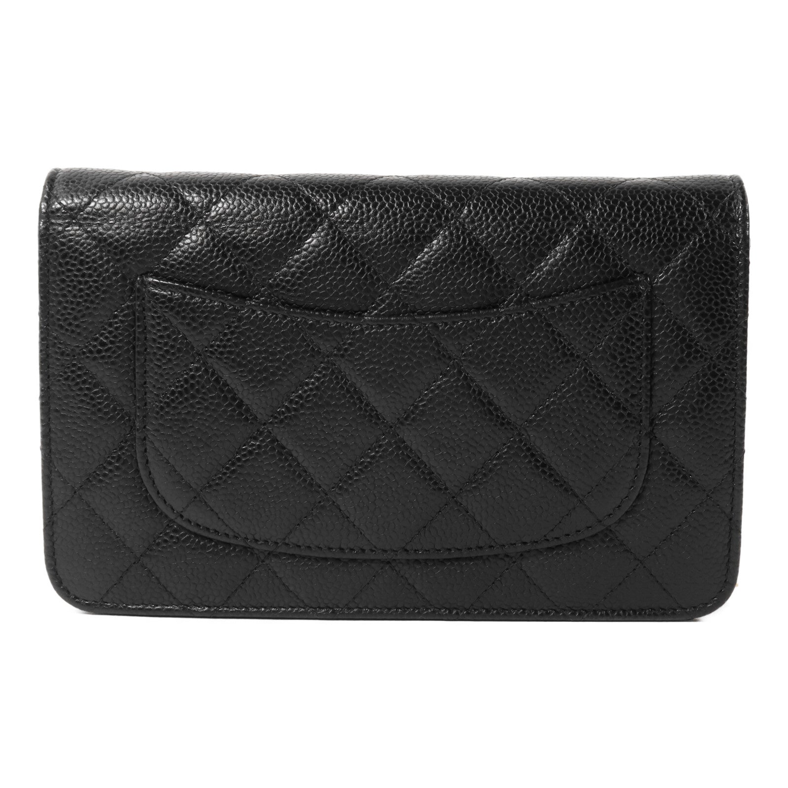 CHANEL 牛皮皮革WOC Wallet On Chain鏈帶肩背袋