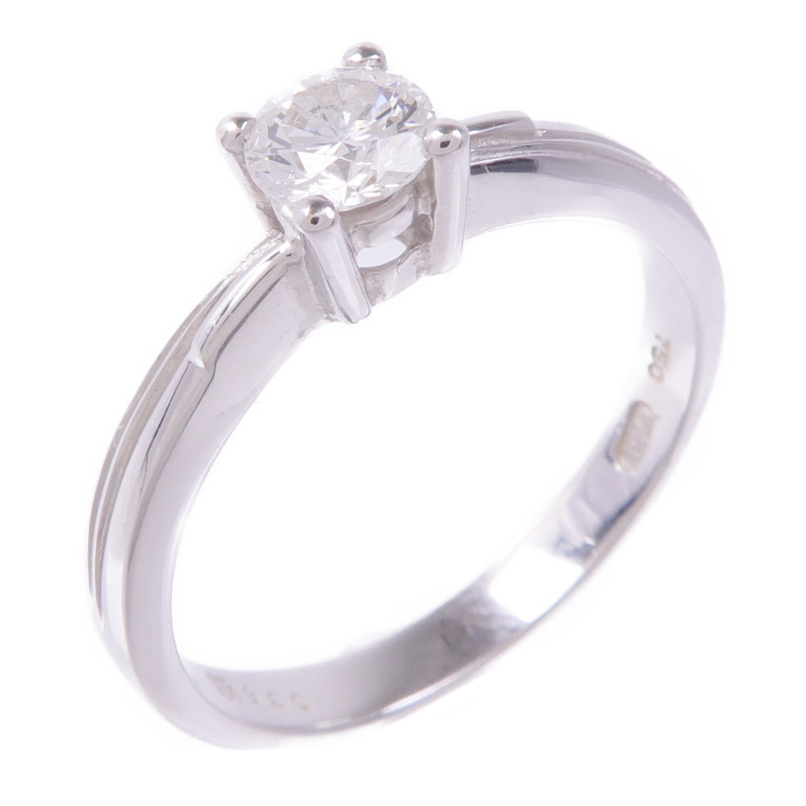 JEWELRY 【激減優惠】18K白金Diamond Ring鑽石戒指US#6.5