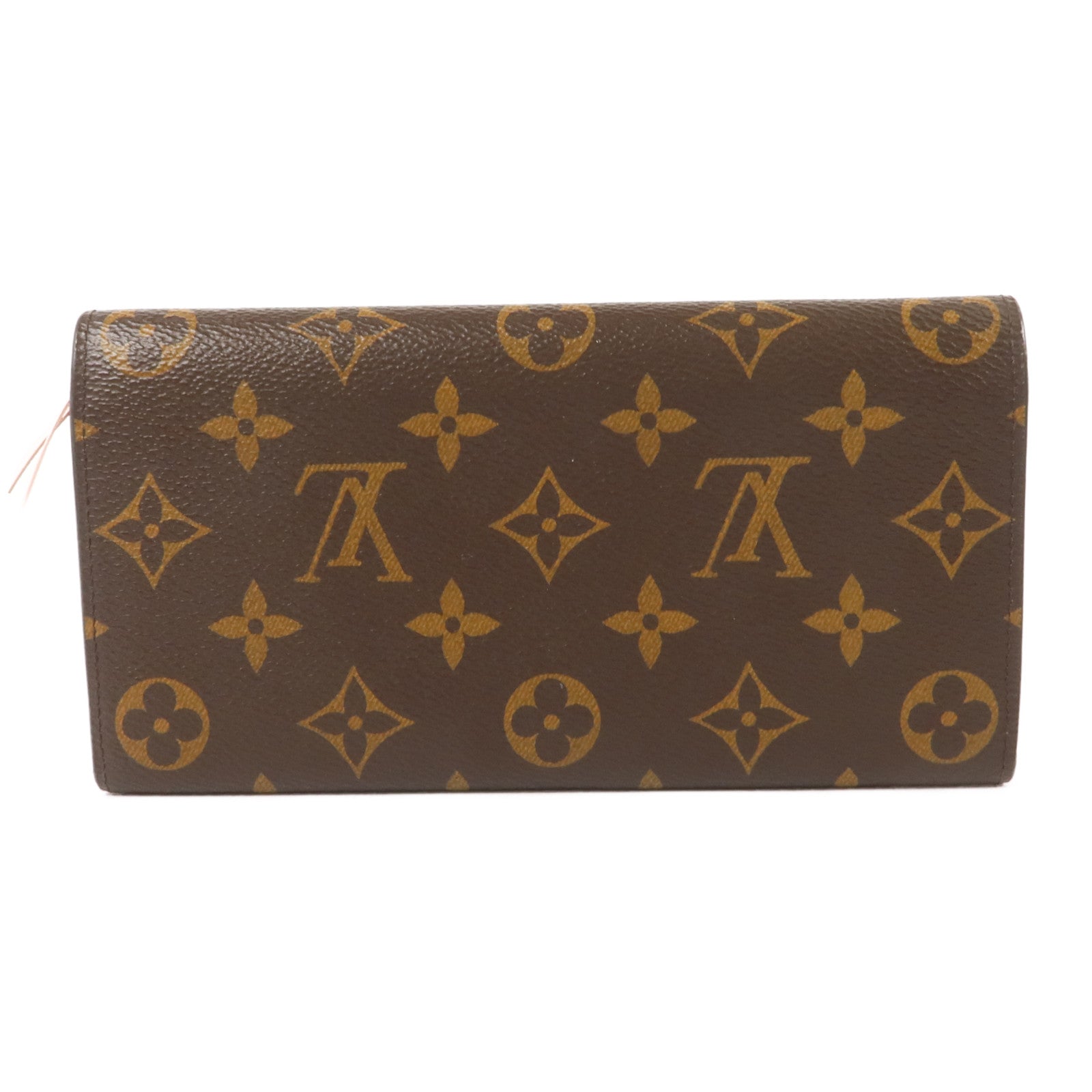 LOUIS VUITTON Monogram Emilie金扣長錢包