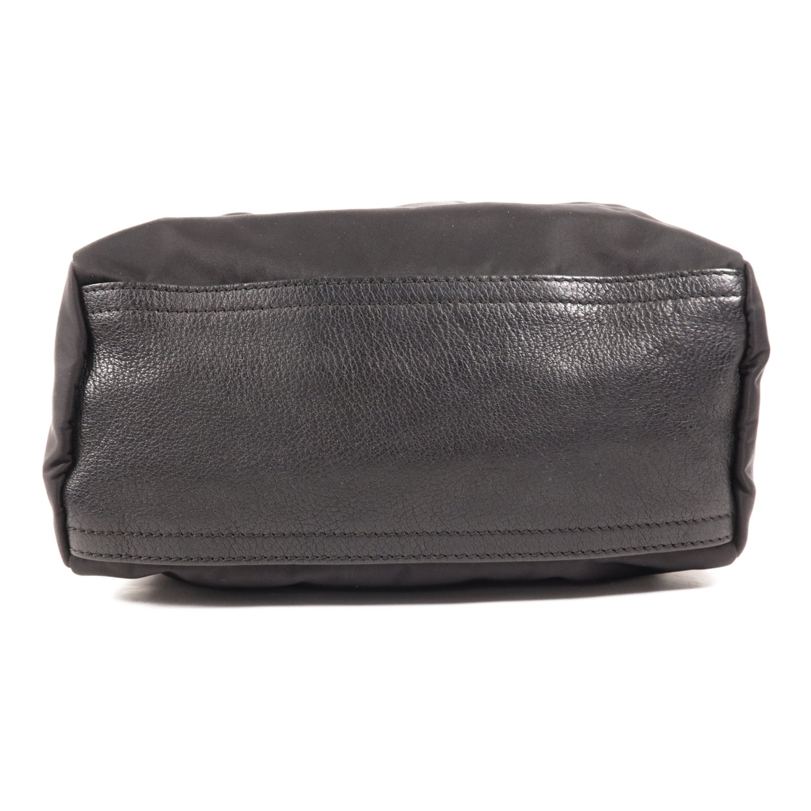 GIVENCHY 尼龍Pandora Mini銀扣肩背袋