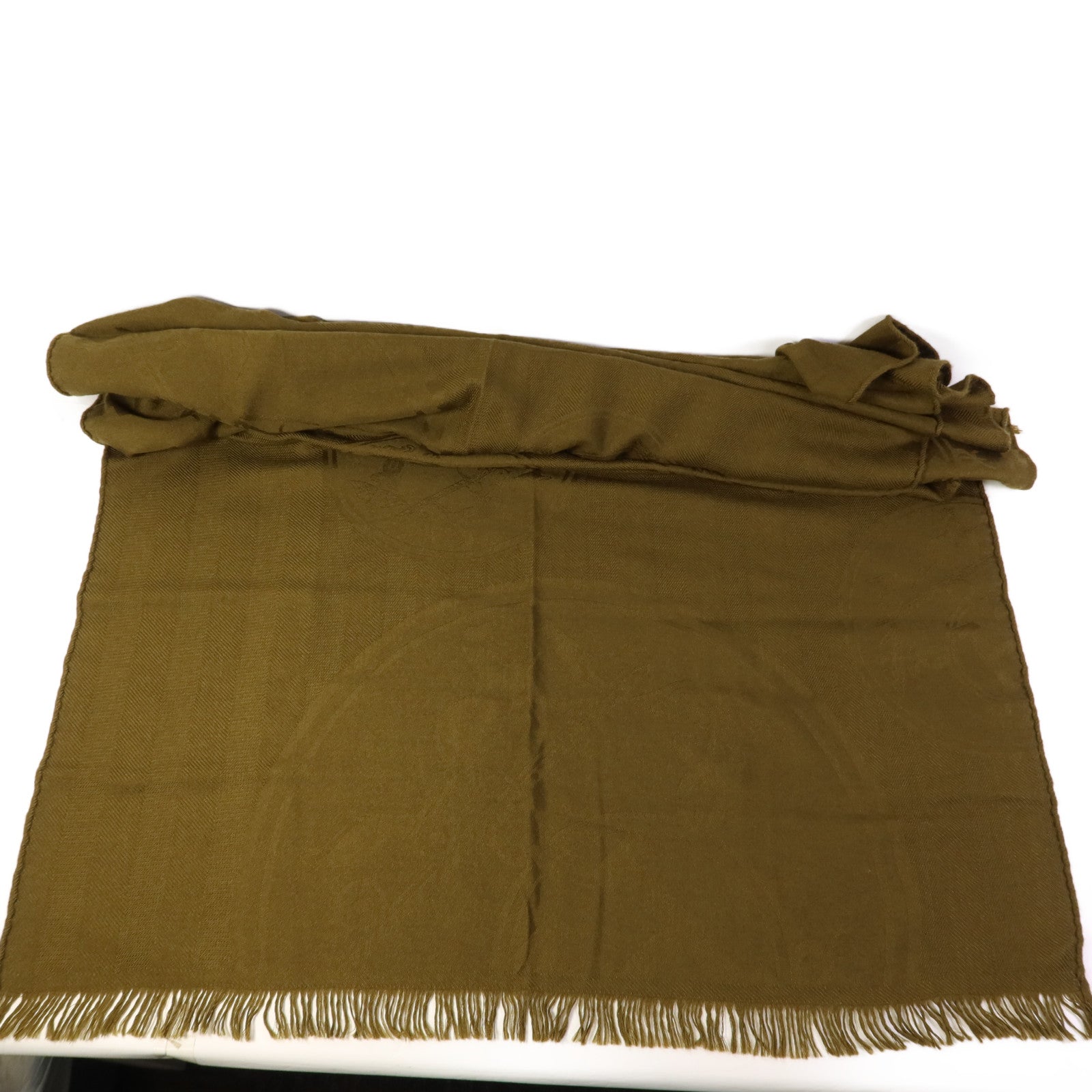 HERMES 羊絨/絲質Scarf頸巾