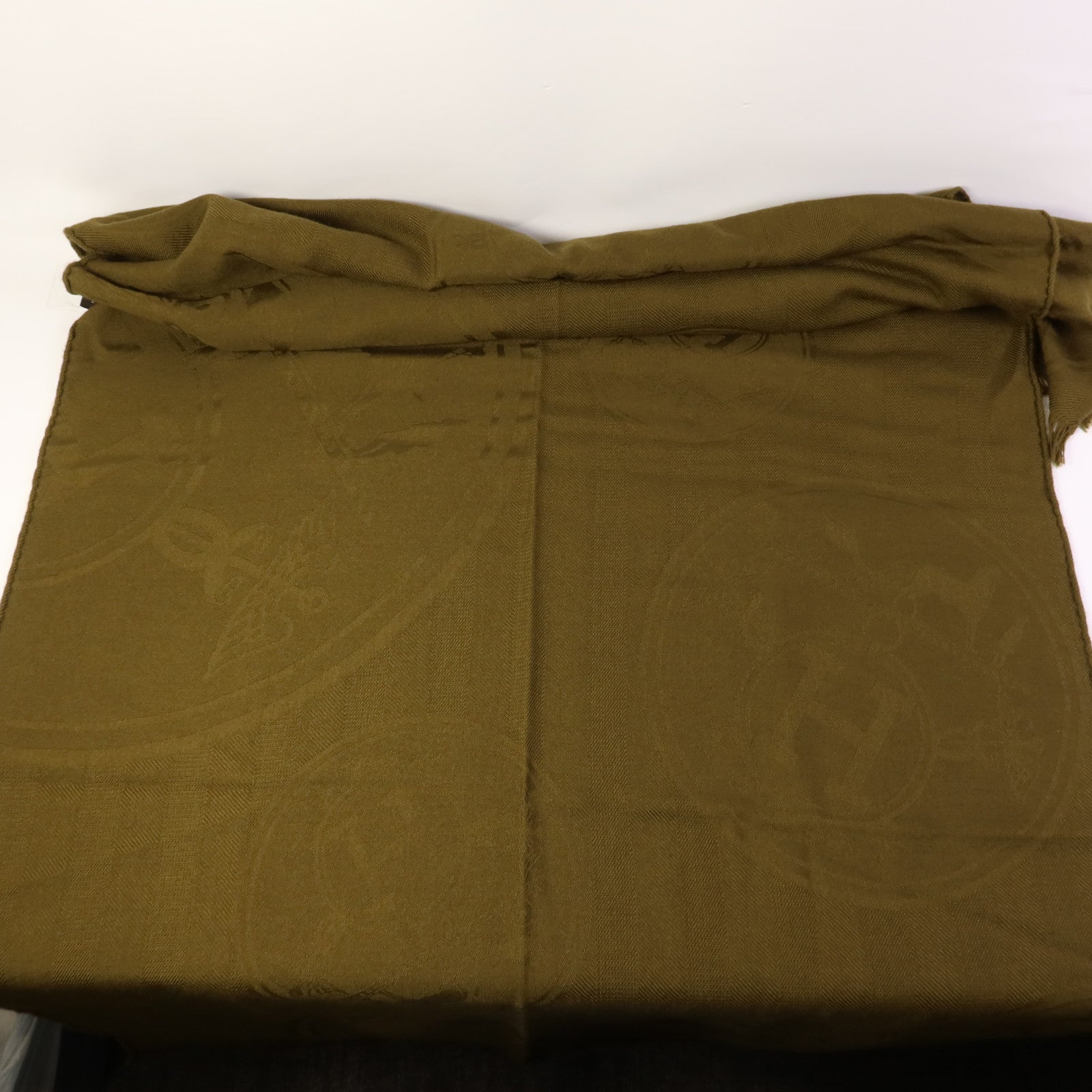 HERMES 羊絨/絲質Scarf頸巾