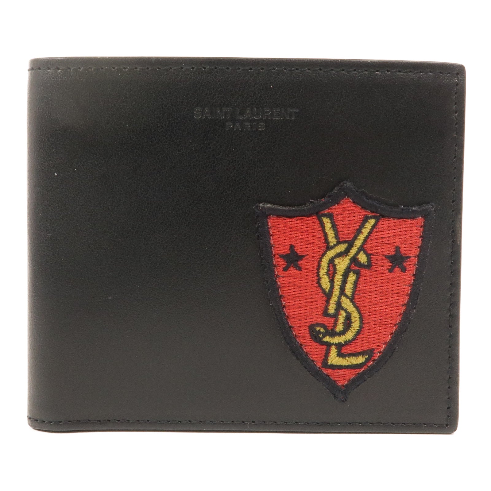 SAINT LAURENT 牛皮皮革Wallet錢包