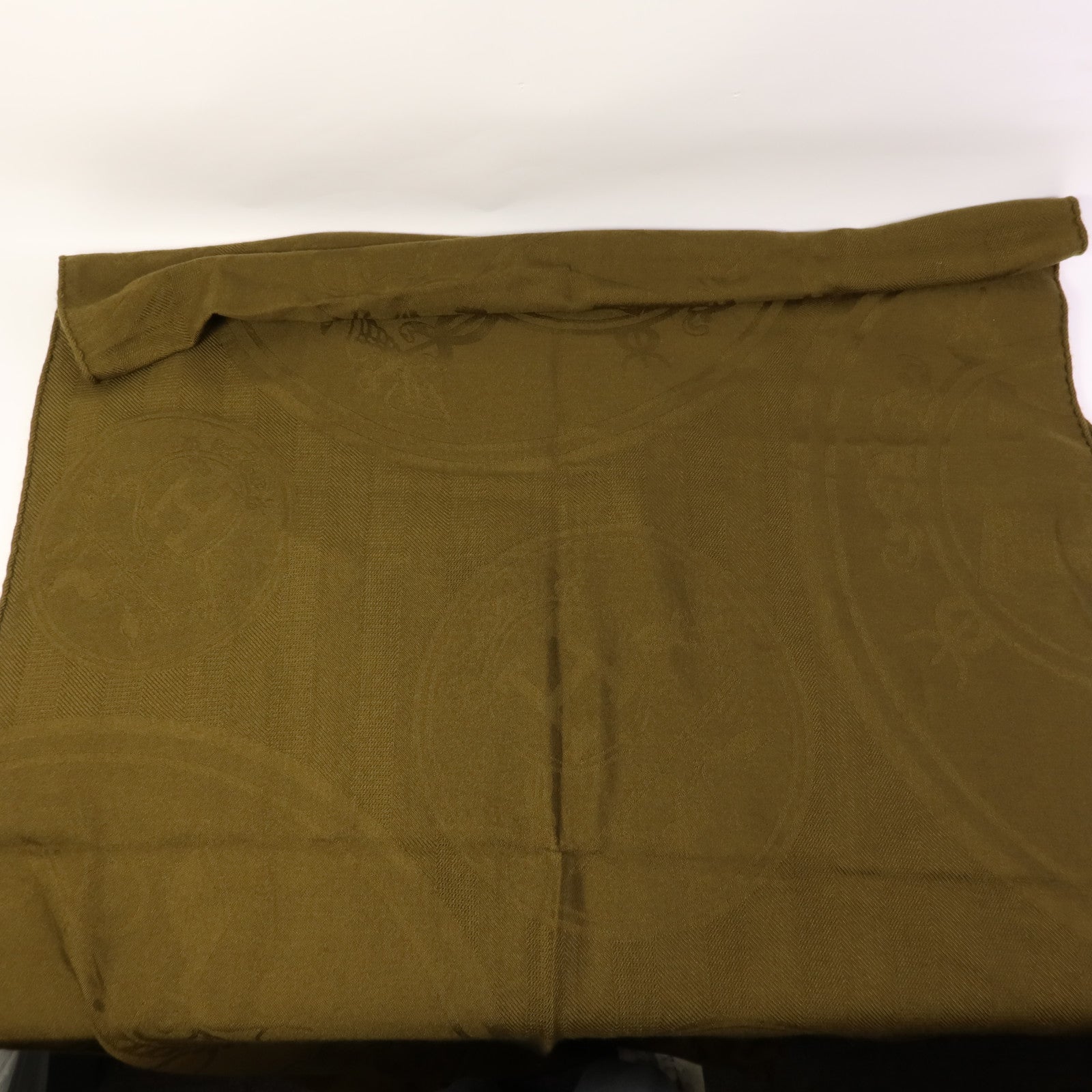 HERMES 羊絨/絲質Scarf頸巾