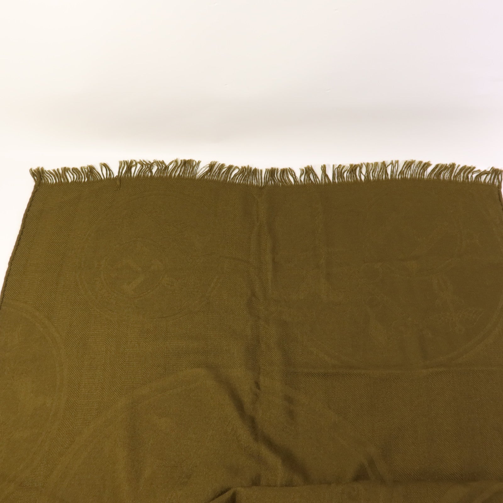 HERMES 羊絨/絲質Scarf頸巾