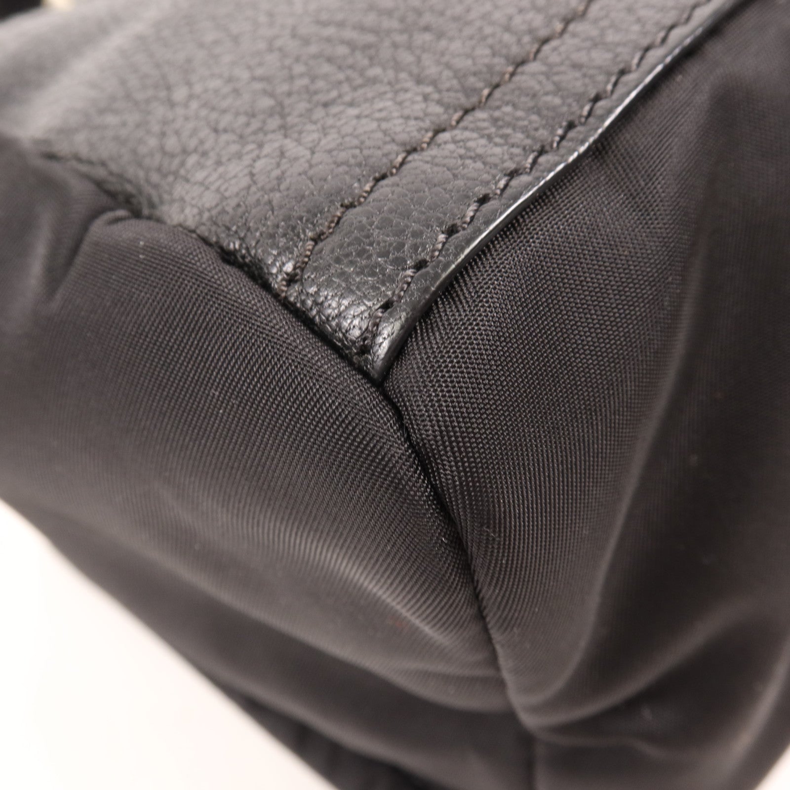 GIVENCHY 尼龍Pandora Mini銀扣肩背袋