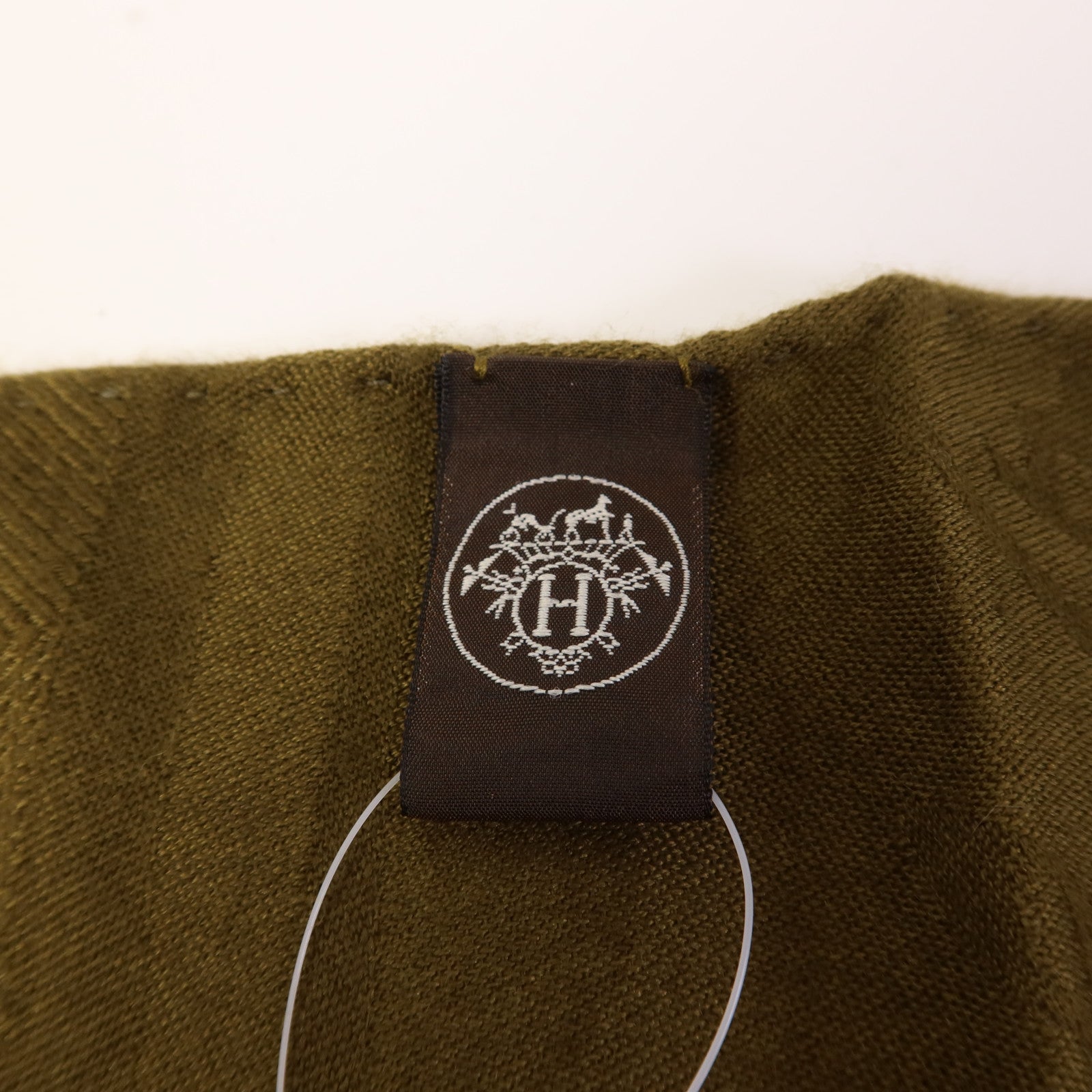 HERMES 羊絨/絲質Scarf頸巾