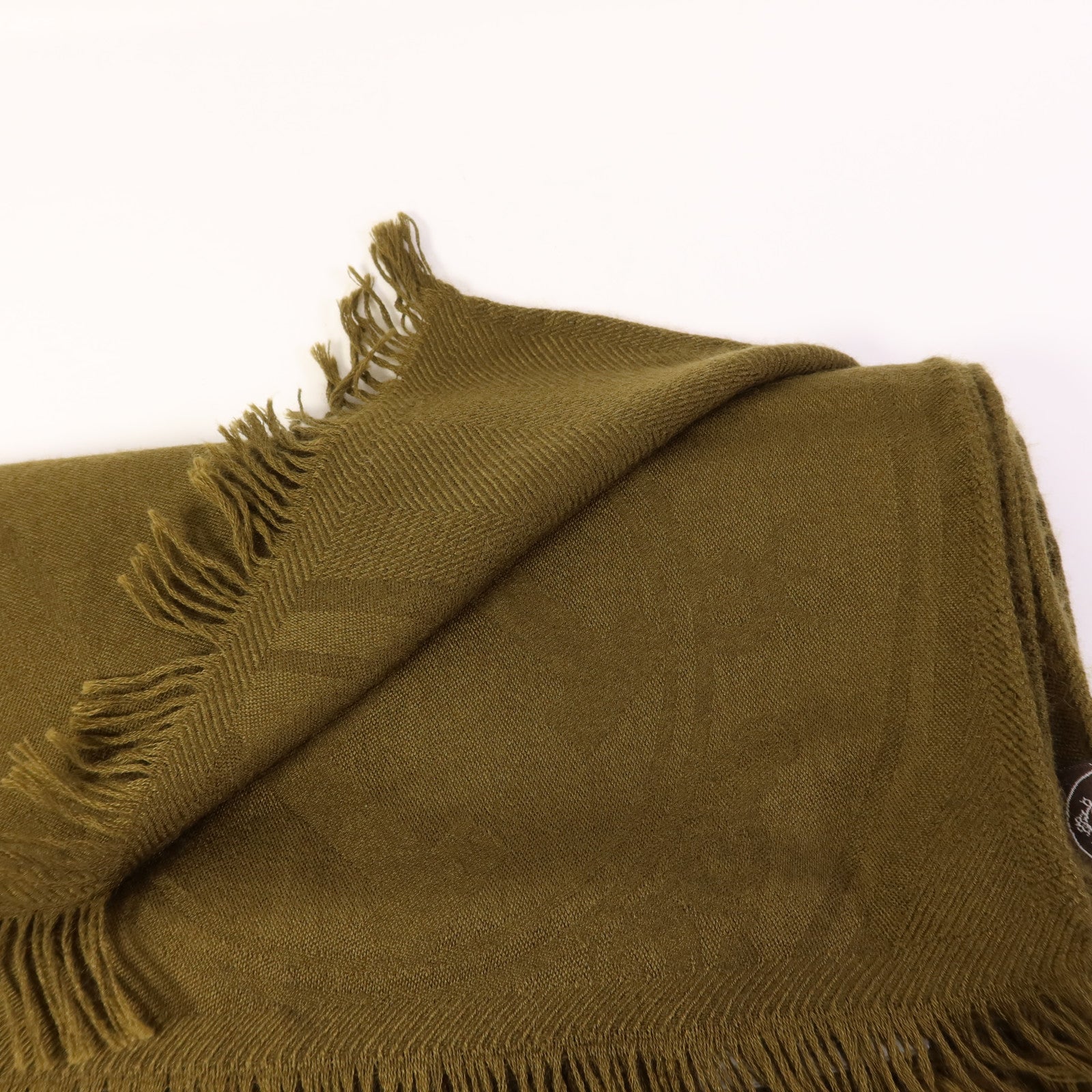 HERMES 羊絨/絲質Scarf頸巾