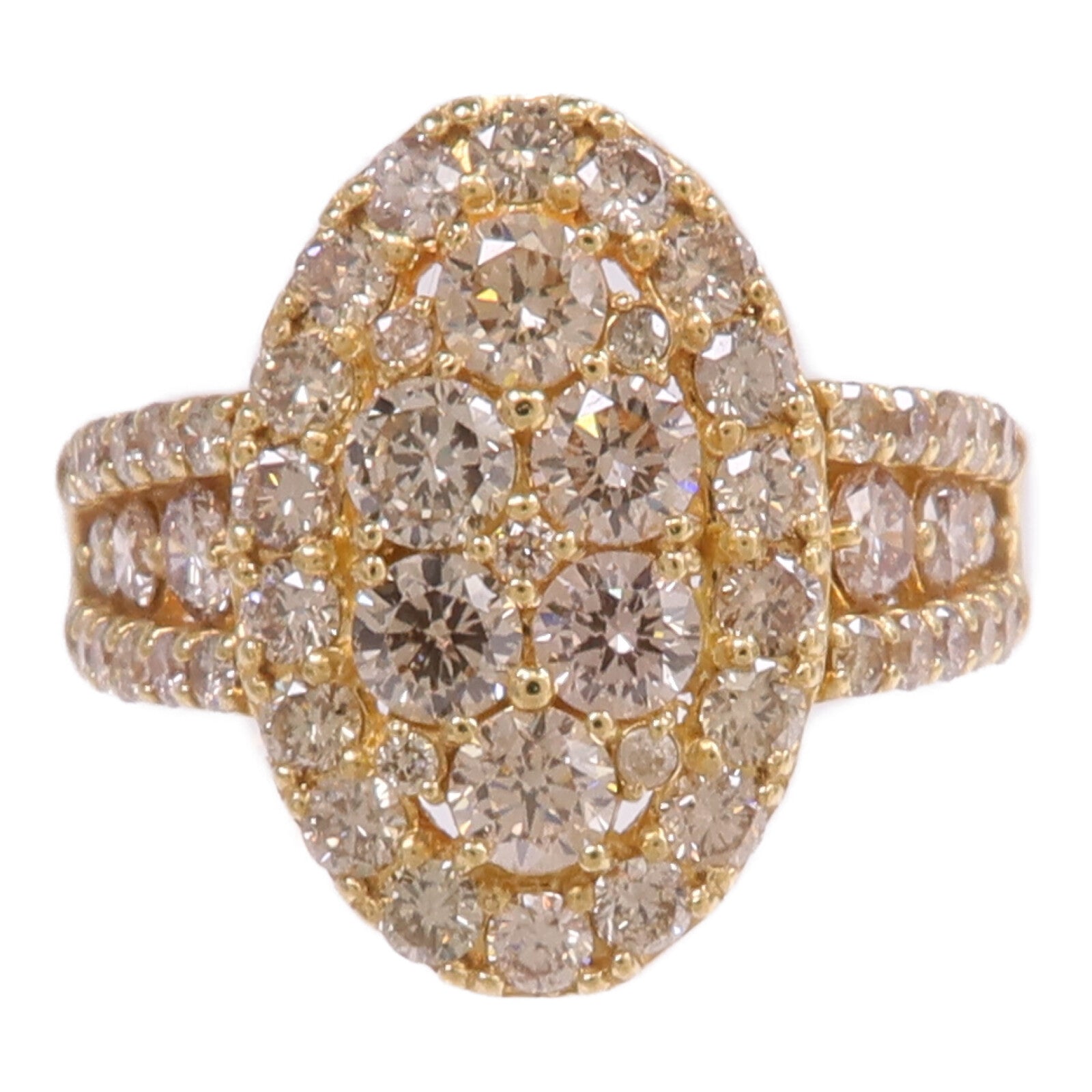 JEWELRY 18K黃金Diamond Ring鑽石戒指US#6