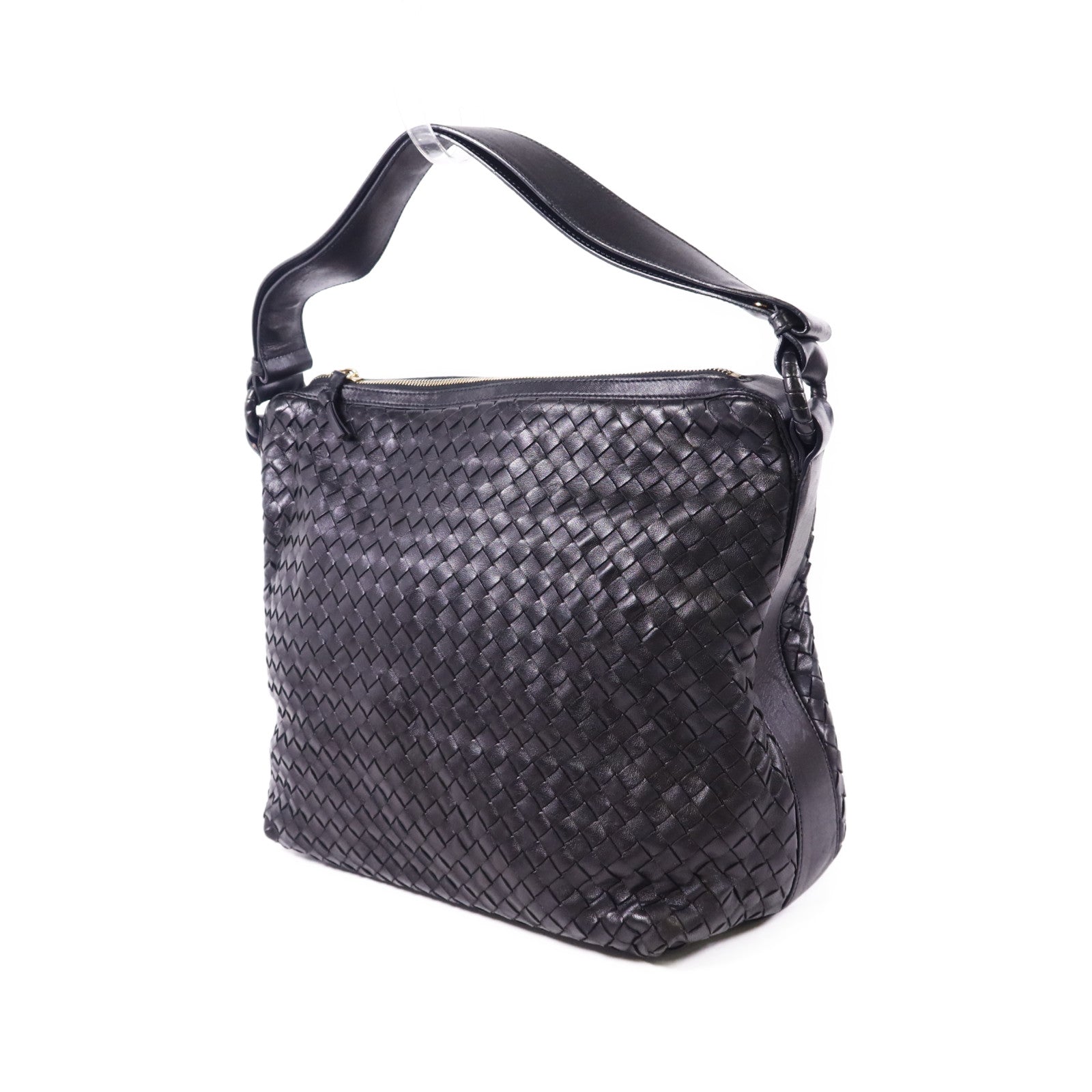 BOTTEGA VENETA 羊皮皮革Shoulder Bag金扣肩背袋