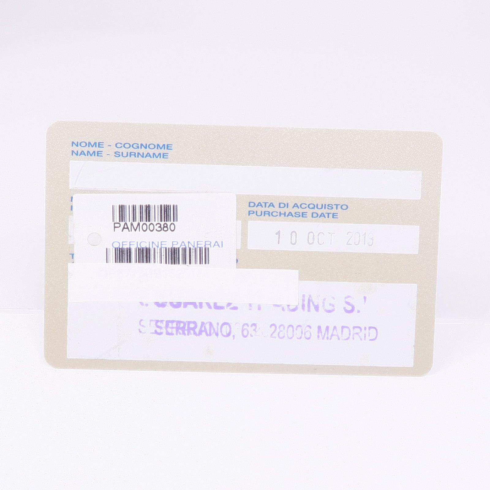 PANERAI Radiomir PAM00380