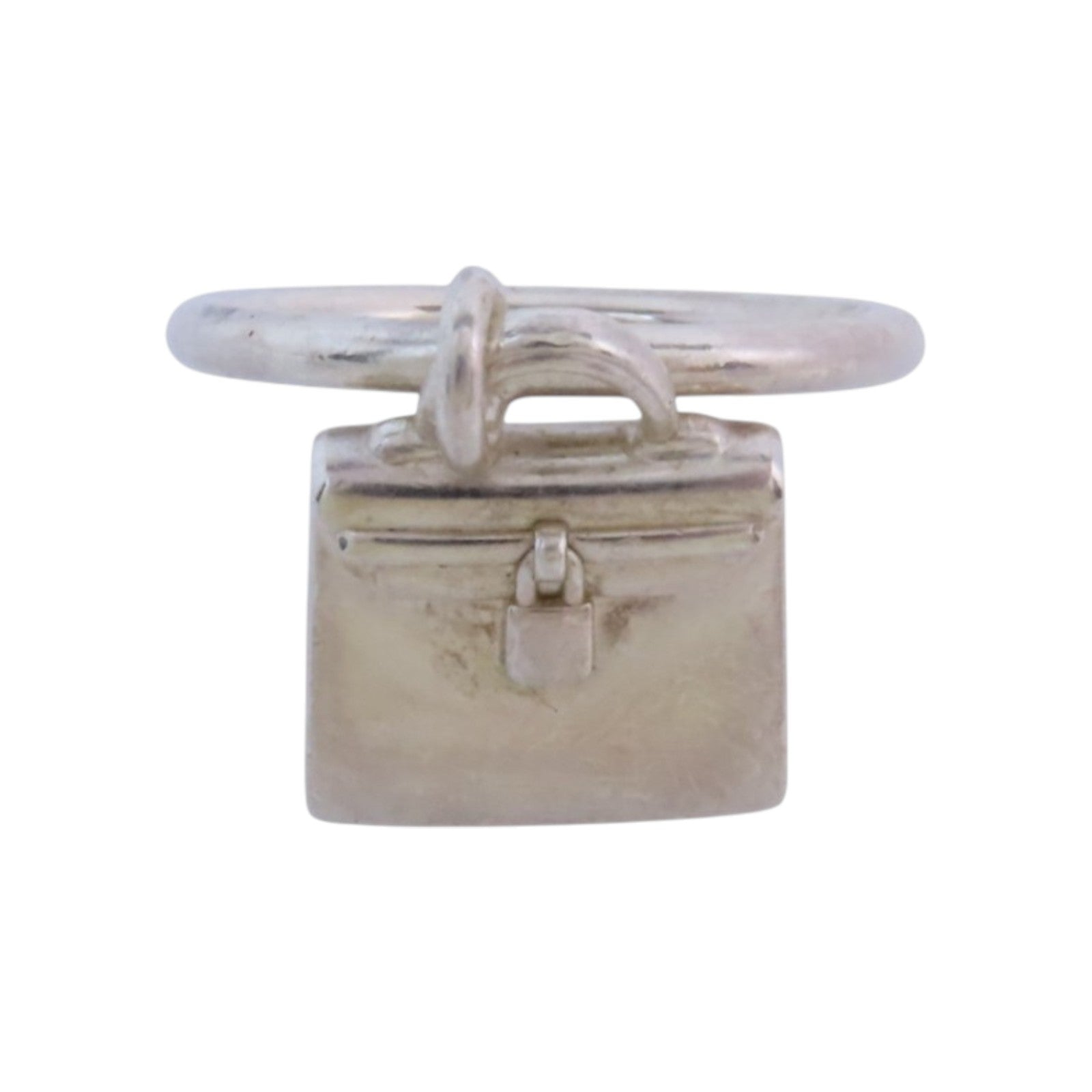 HERMES 925純銀Amulettes Kelly Ring戒指#54/US#6.5