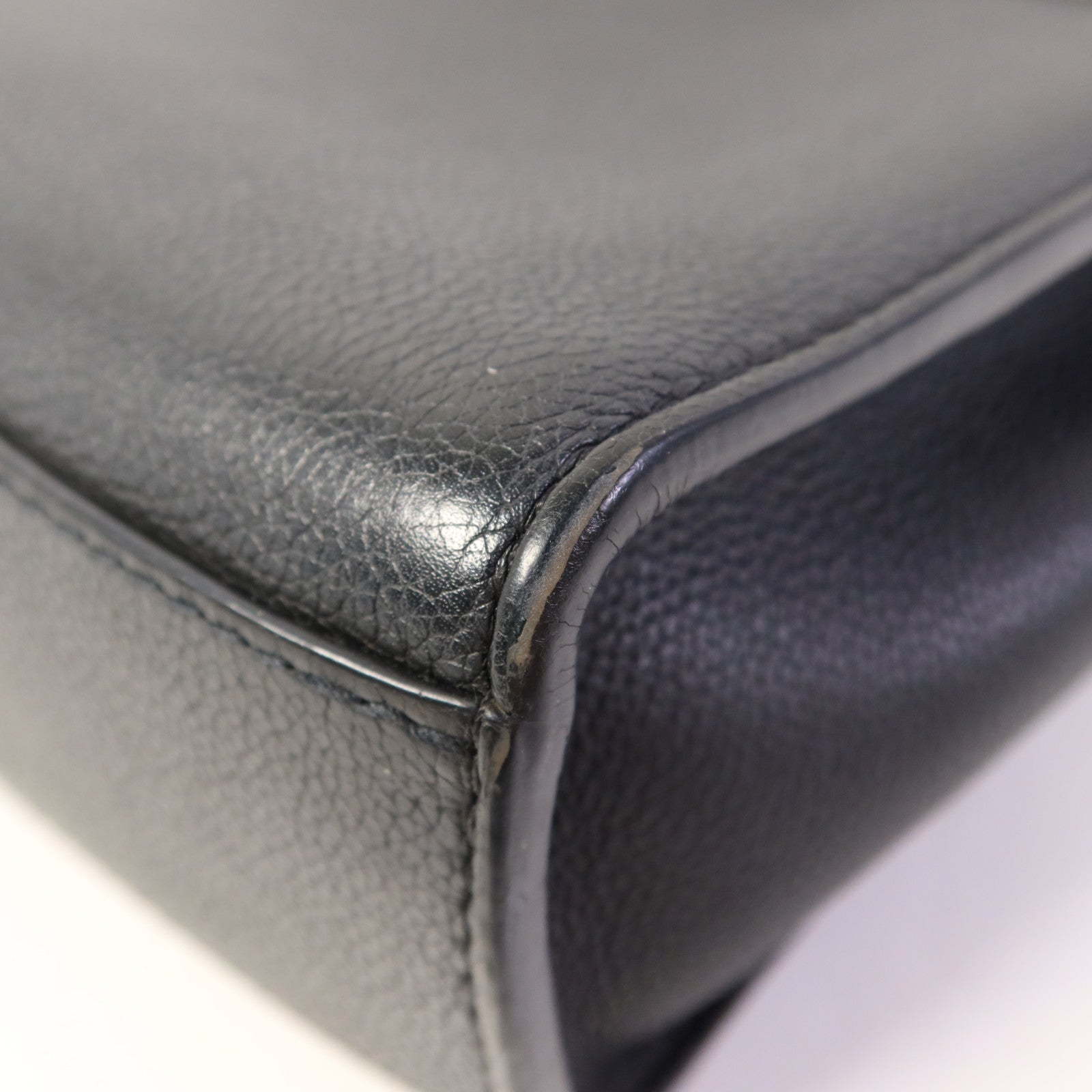 LOUIS VUITTON 牛皮皮革Mylockme銀扣鏈帶肩背袋