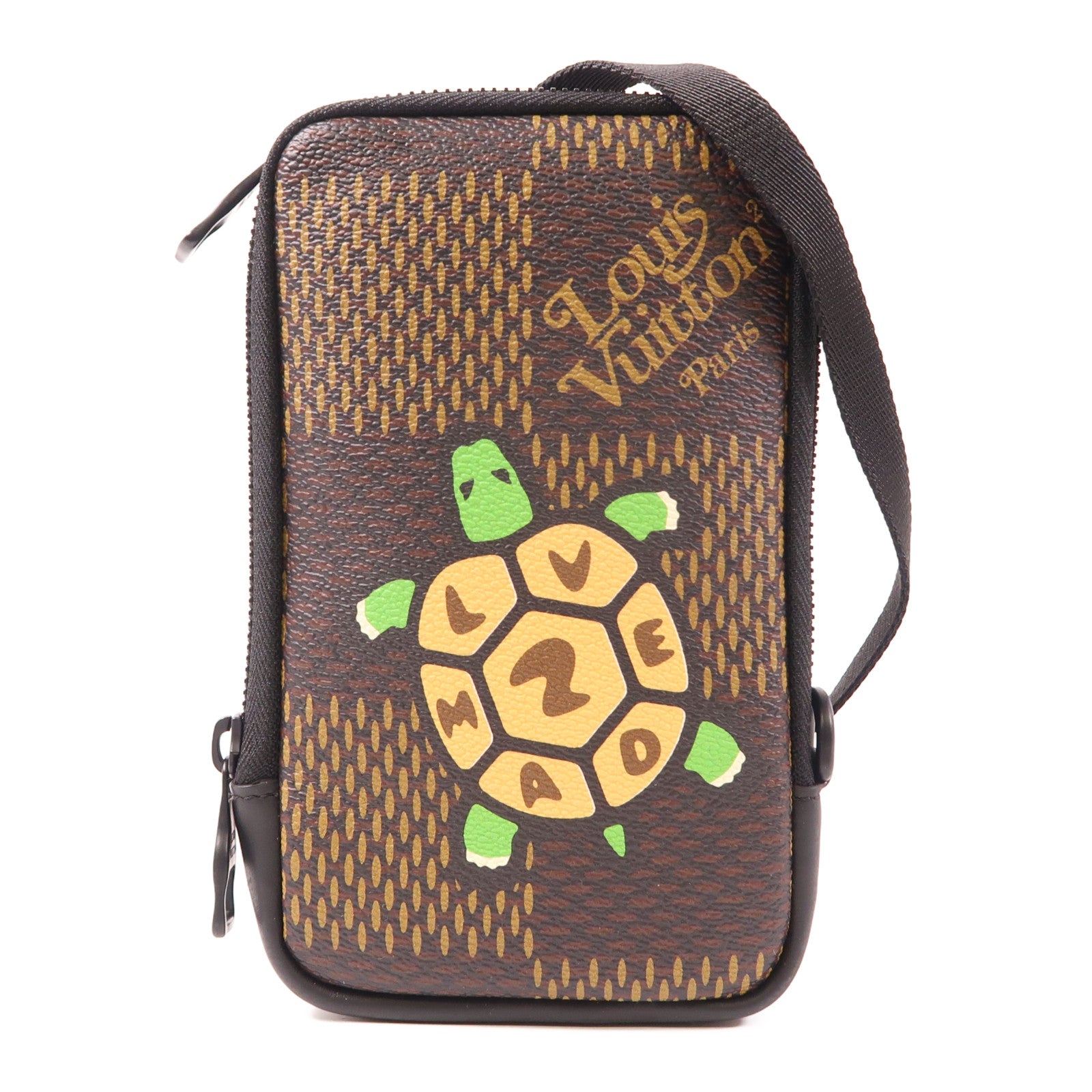LOUIS VUITTON Damier LV x Nigo Phone Pouch肩背袋– Brand Off Hong