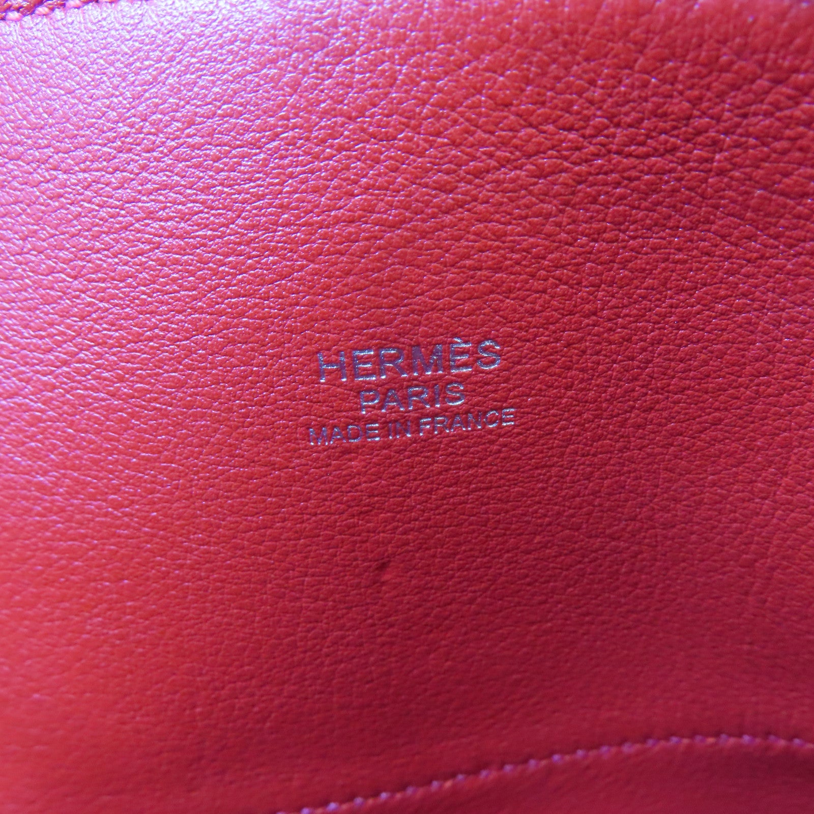 HERMES 【激減優惠】Swift皮革Bolide 27銀扣手挽肩背兩用袋Rouge Garance/紅色