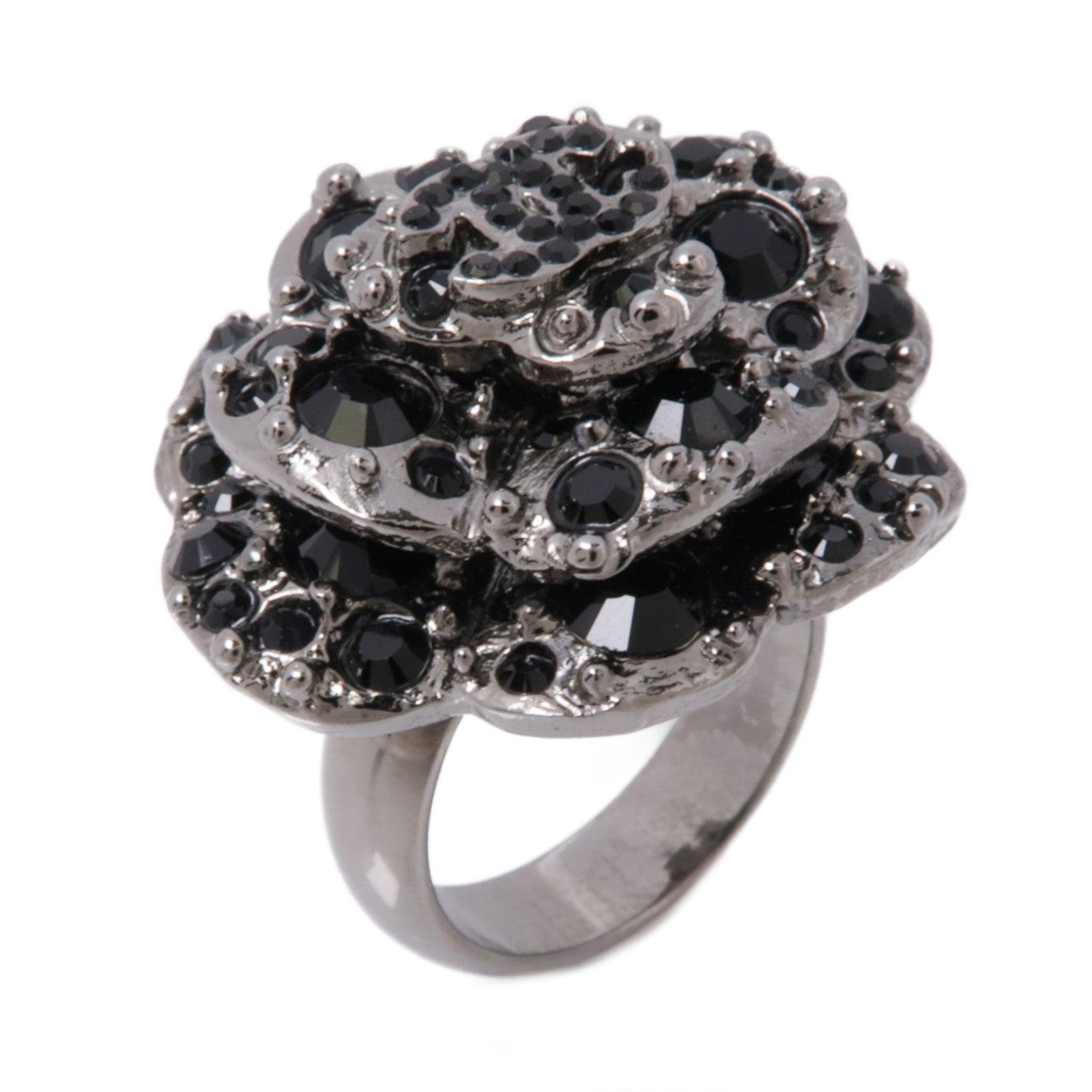 CHANEL 金屬Ring戒指US#6