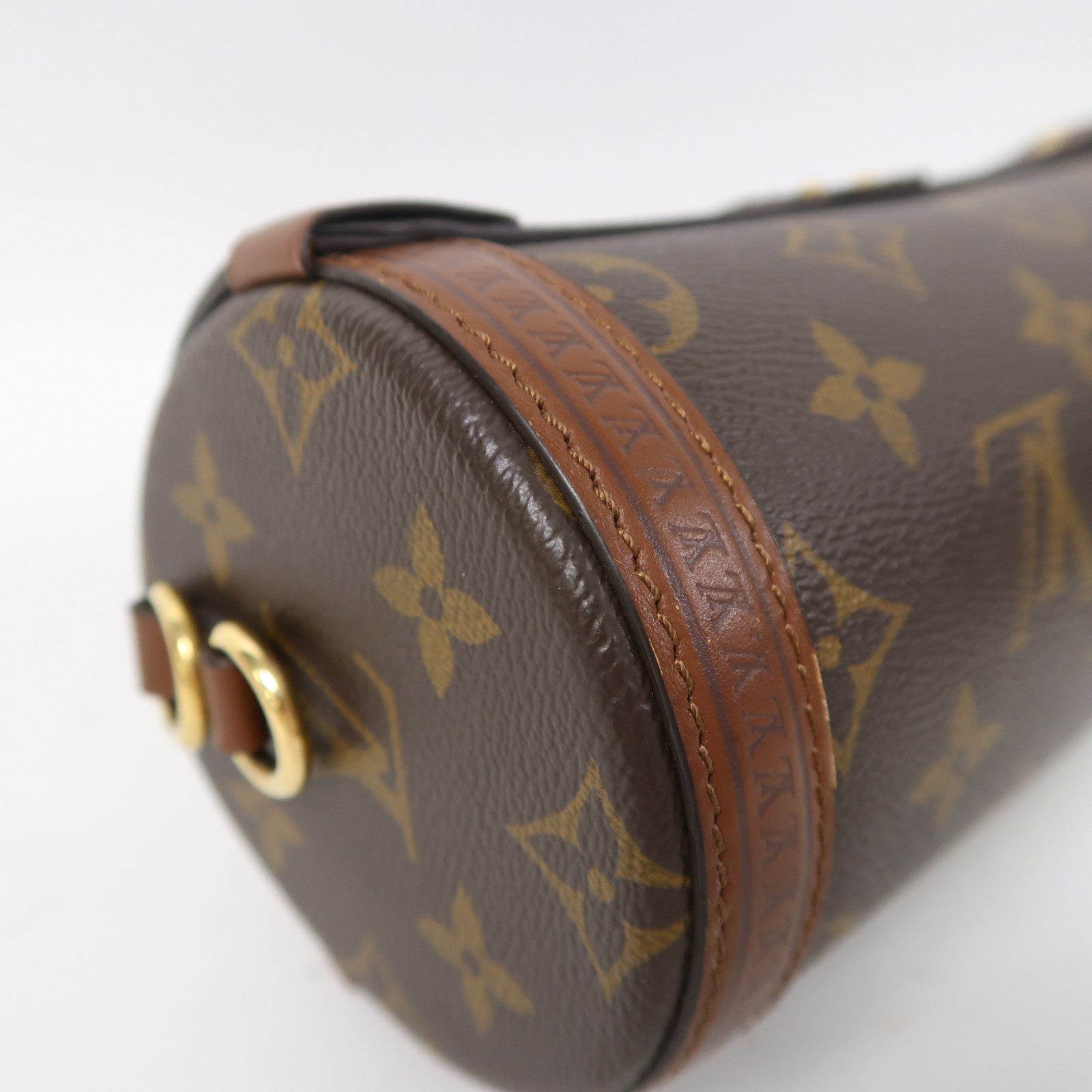 LOUIS VUITTON 【激減優惠】Monogram Papillon Trunk金扣手挽肩背兩用袋啡色