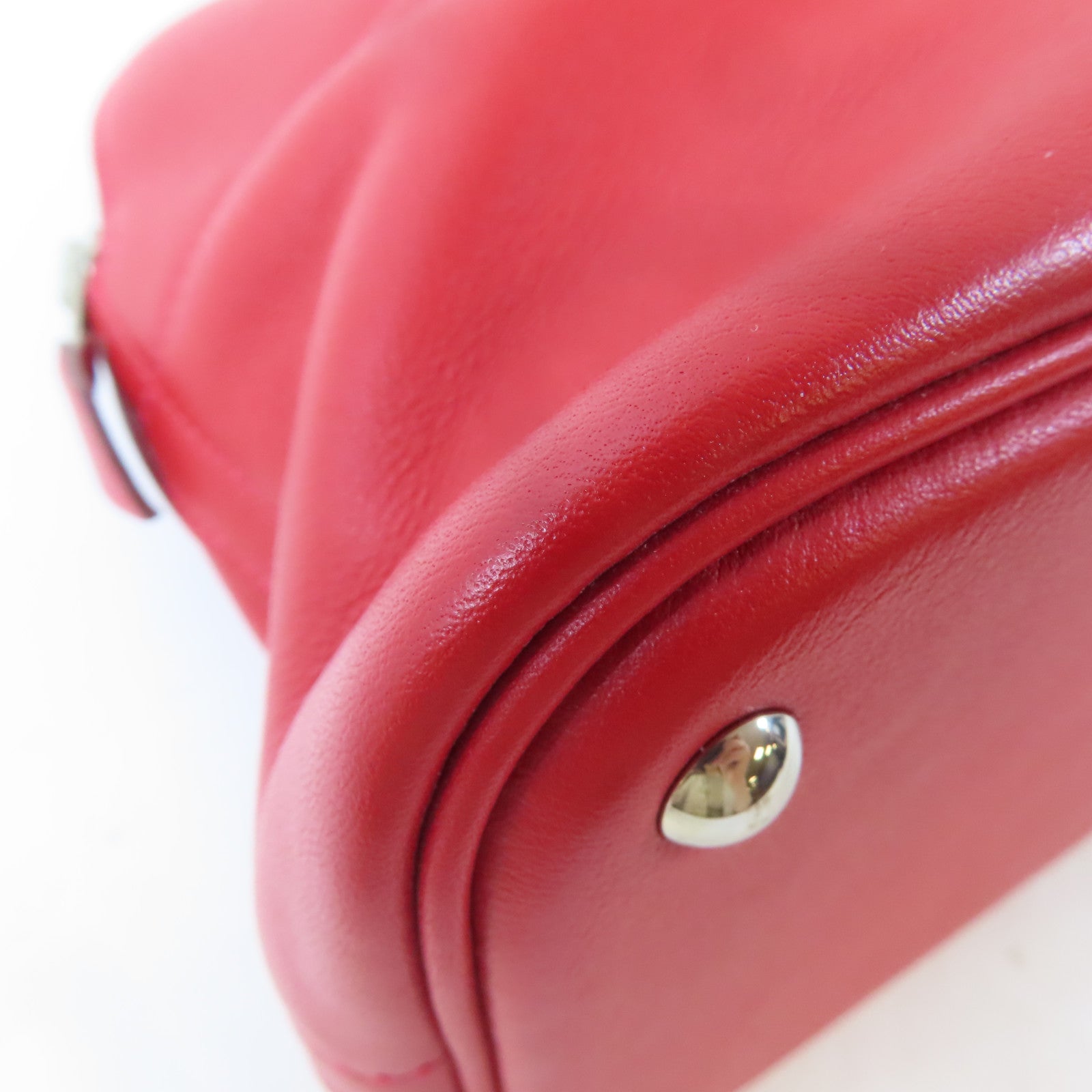 HERMES 【激減優惠】Swift皮革Bolide 27銀扣手挽肩背兩用袋Rouge Garance/紅色