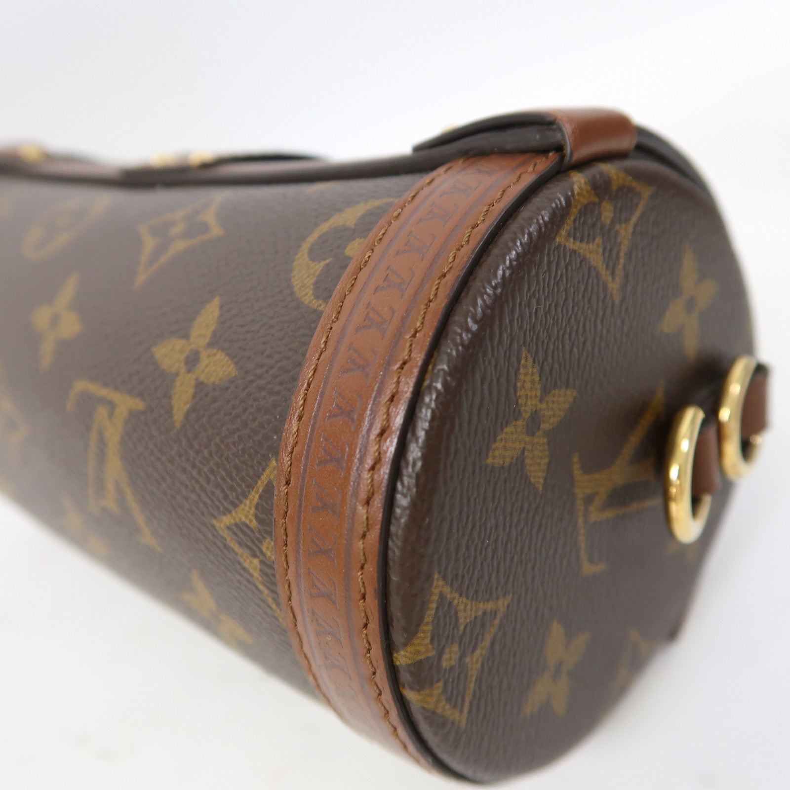 LOUIS VUITTON 【激減優惠】Monogram Papillon Trunk金扣手挽肩背兩用袋啡色