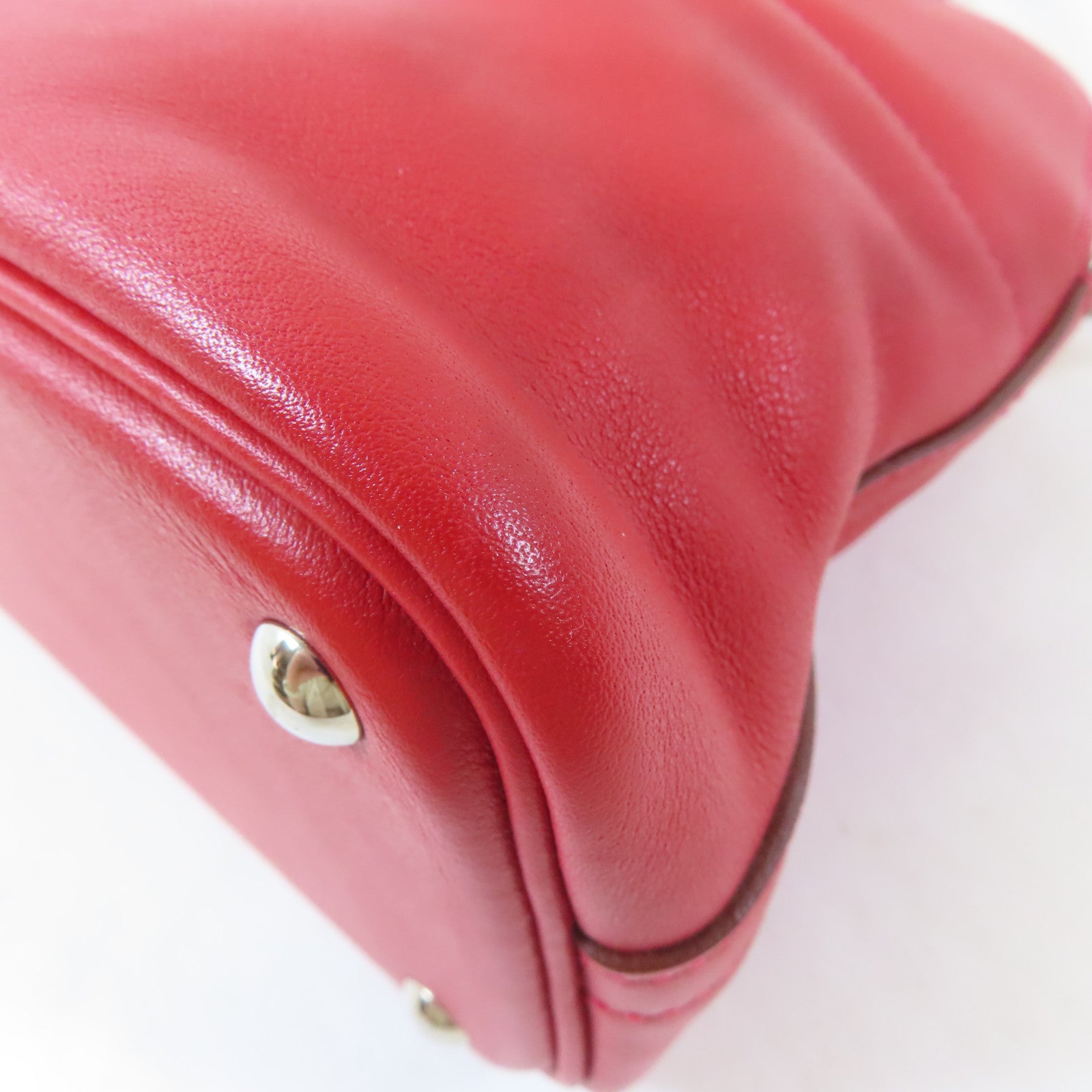 HERMES 【激減優惠】Swift皮革Bolide 27銀扣手挽肩背兩用袋Rouge Garance/紅色