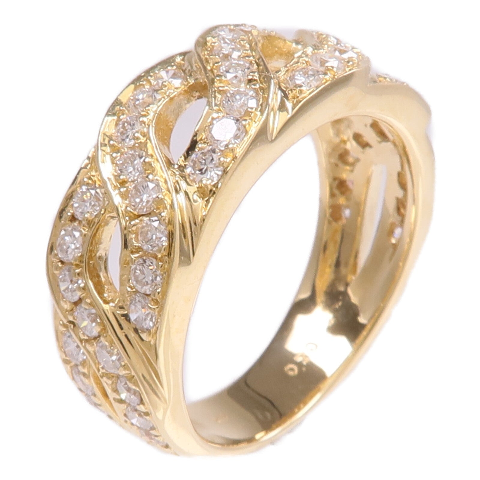 JEWELRY 18K黃金Diamond Ring鑽石戒指US#6