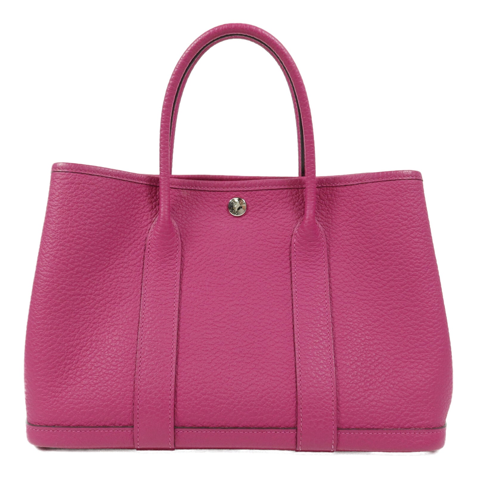 HERMES Negonda皮革Garden Party TPM 30手挽袋