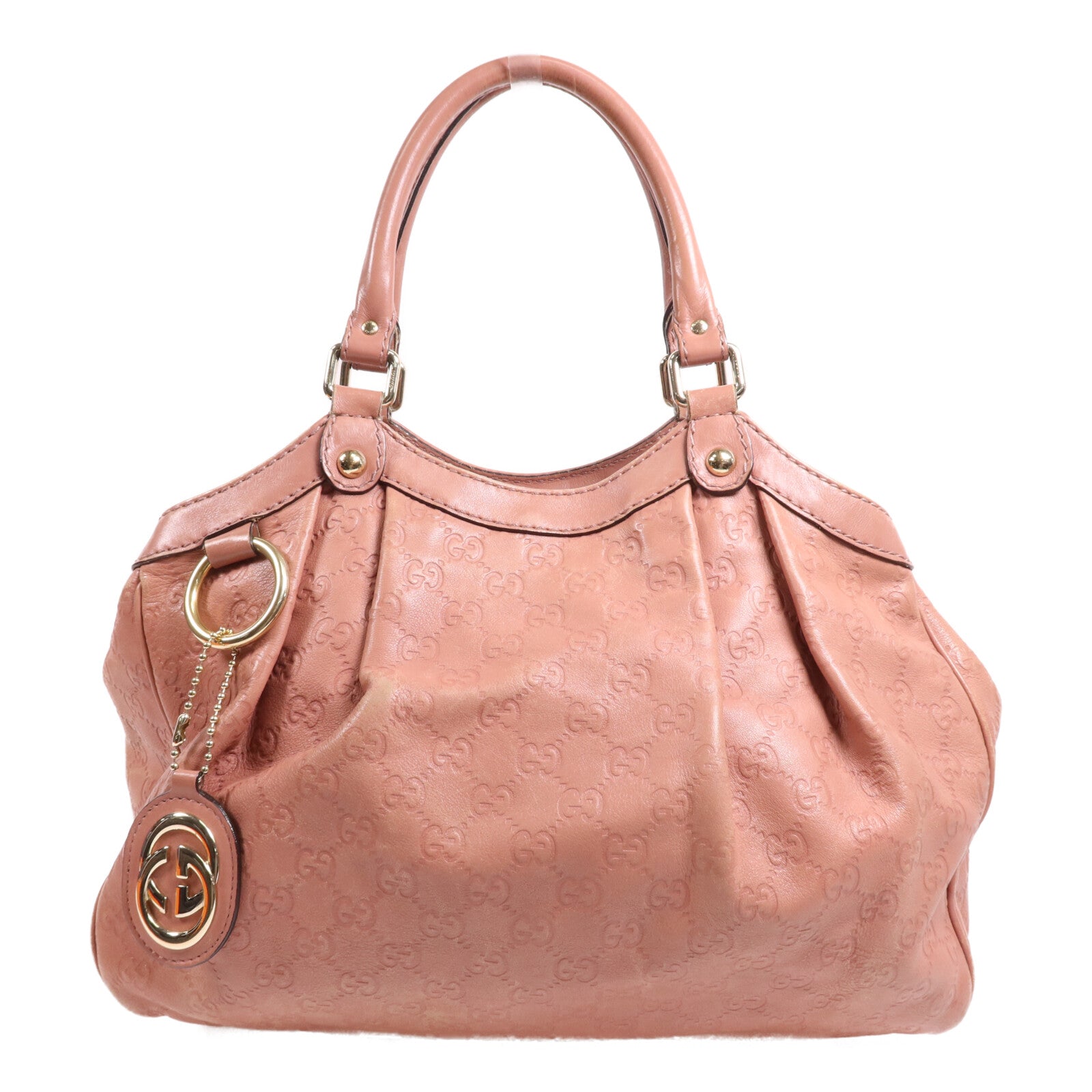 GUCCI 牛皮皮革Shoulder Bag金扣肩背袋