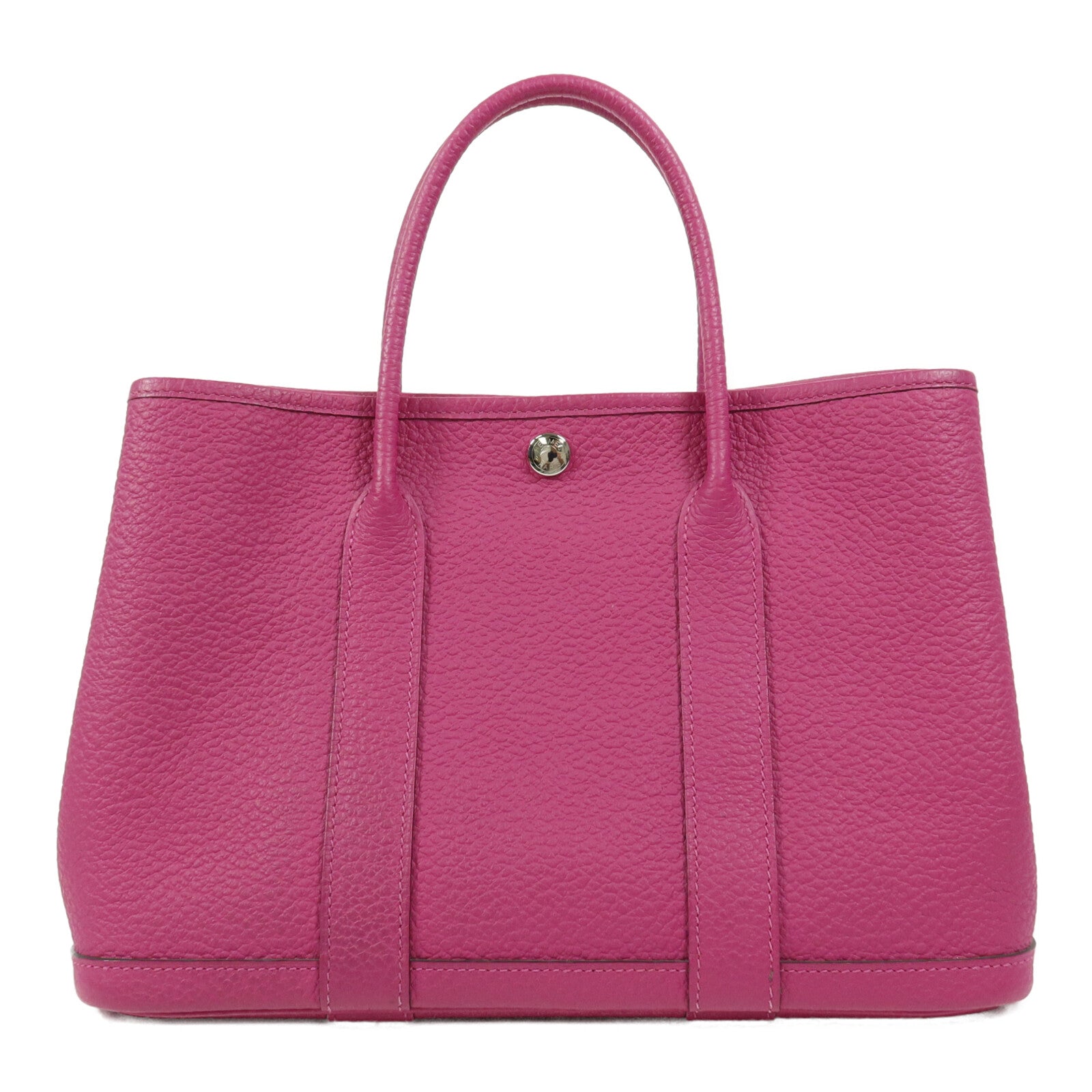 HERMES Negonda皮革Garden Party TPM 30手挽袋