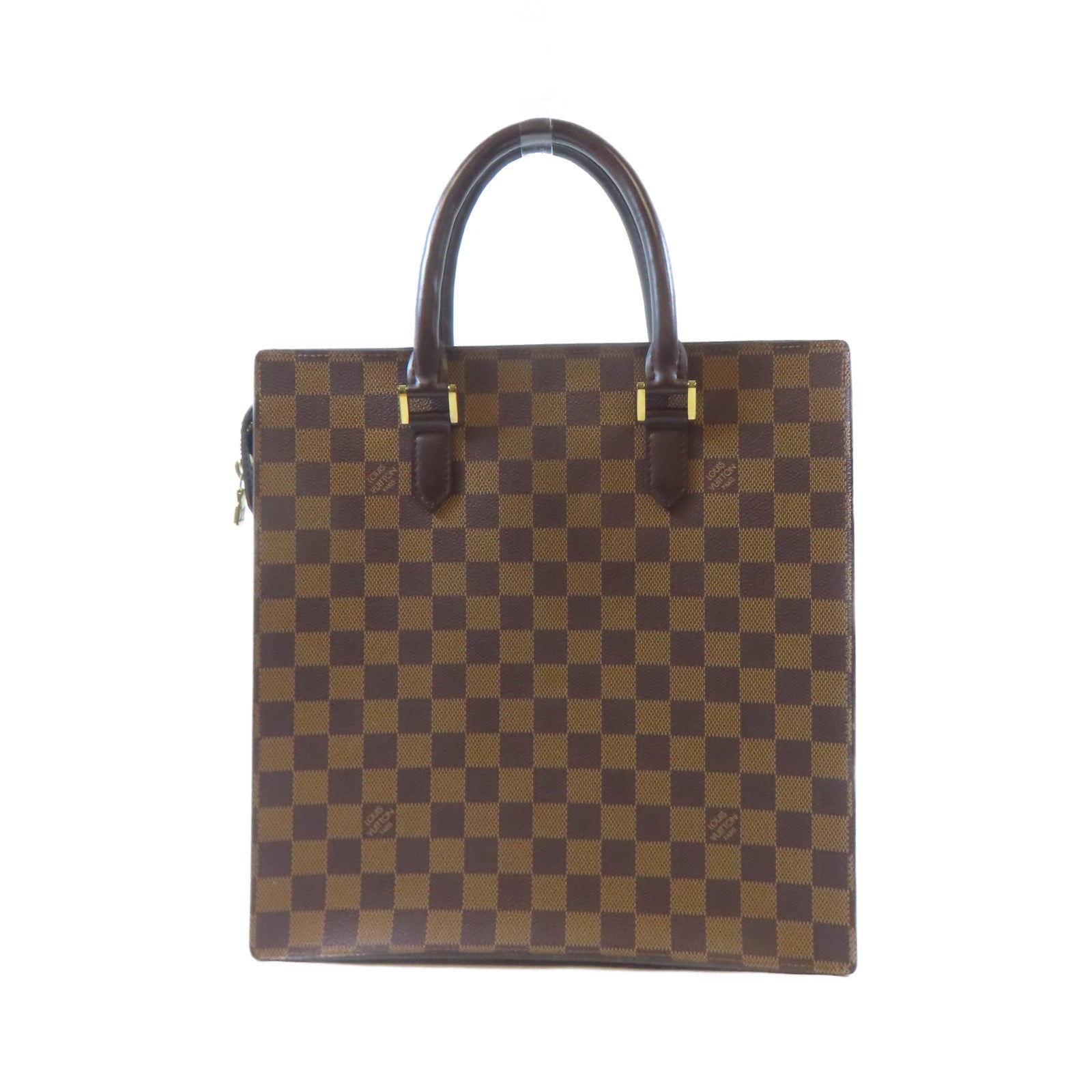LOUIS VUITTON LV GHW Venice PM Handbag Shoulder Tote Bag N51145 Damier Brown