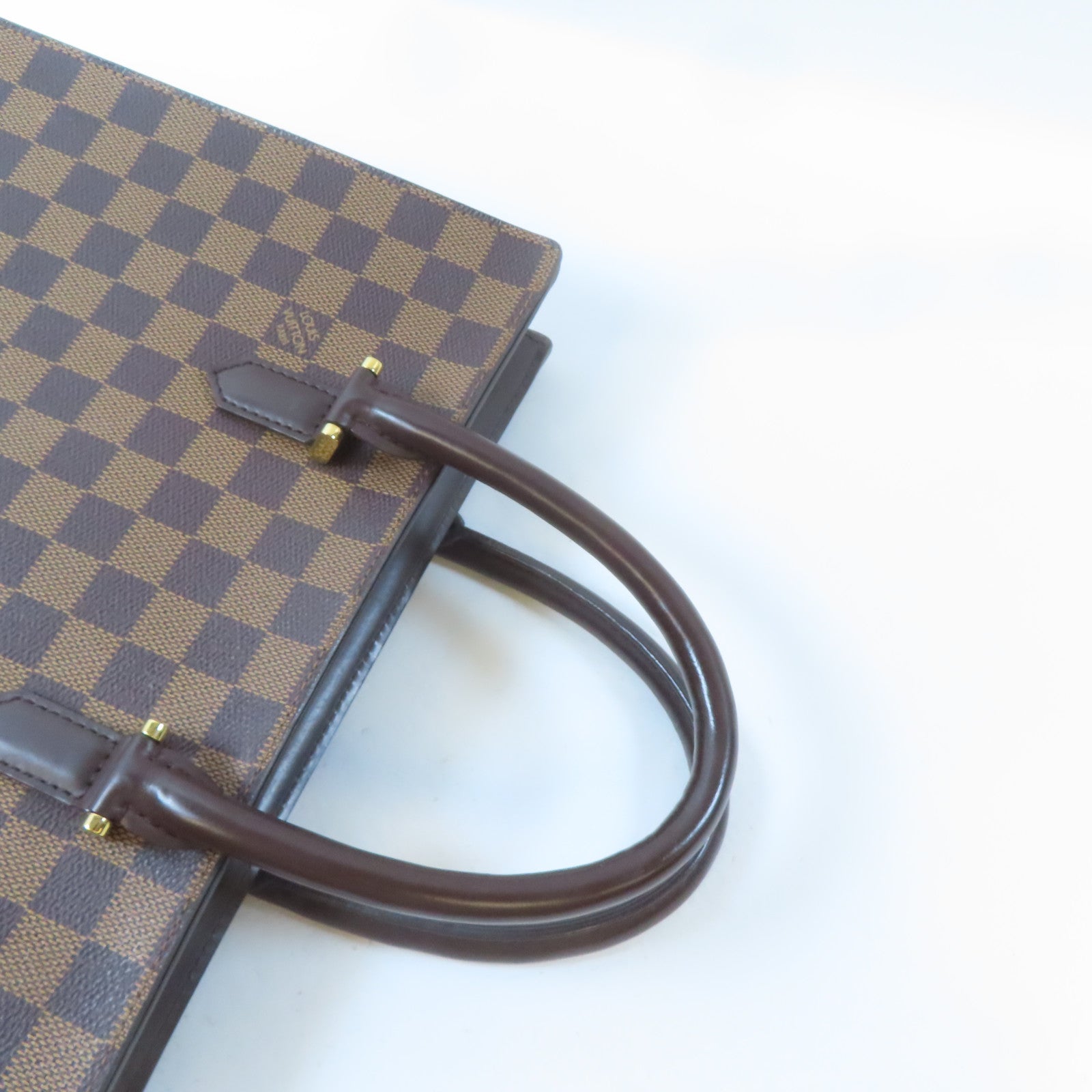 LOUIS VUITTON LV GHW Venice PM Handbag Shoulder Tote Bag N51145 Damier Brown