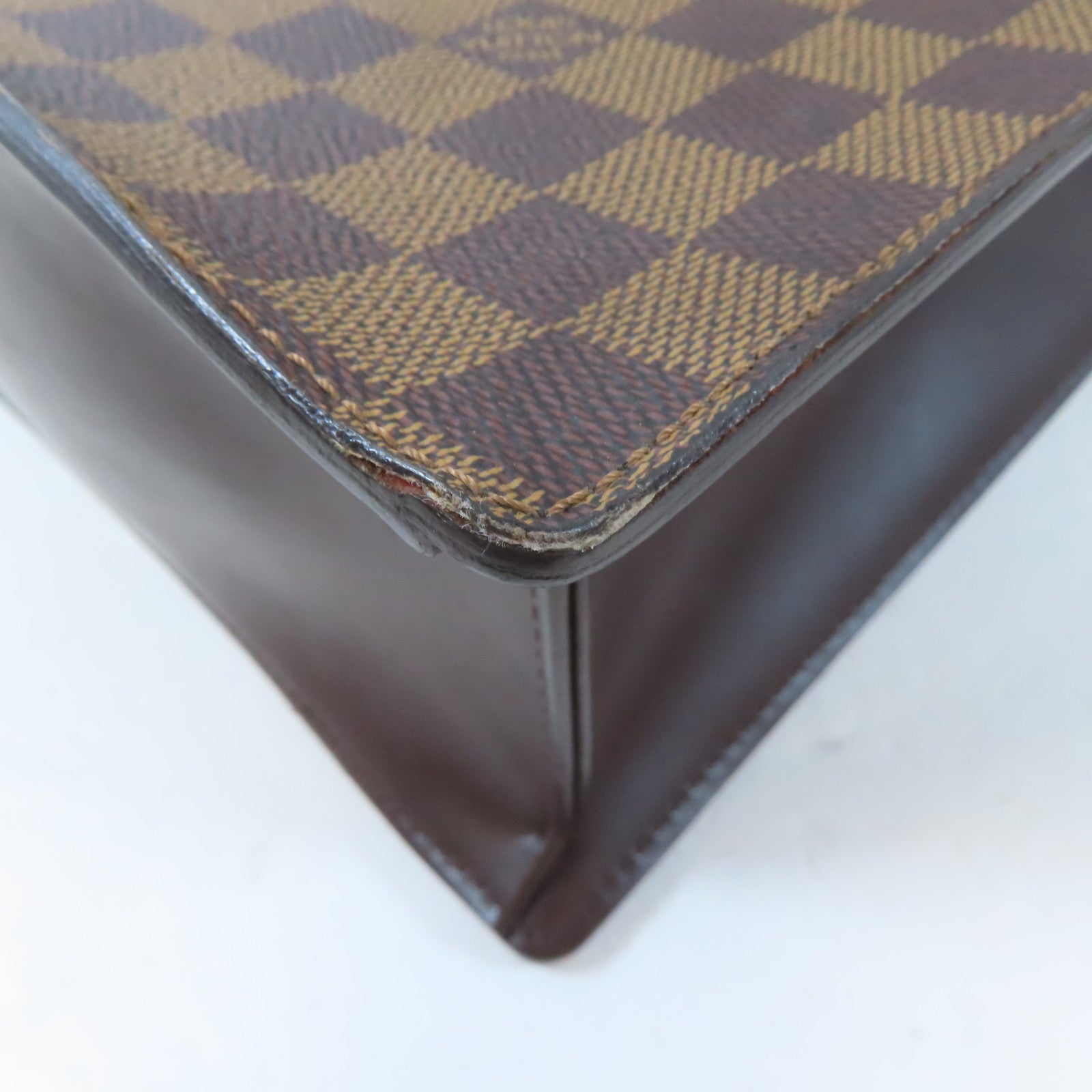 LOUIS VUITTON LV GHW Venice PM Handbag Shoulder Tote Bag N51145 Damier Brown