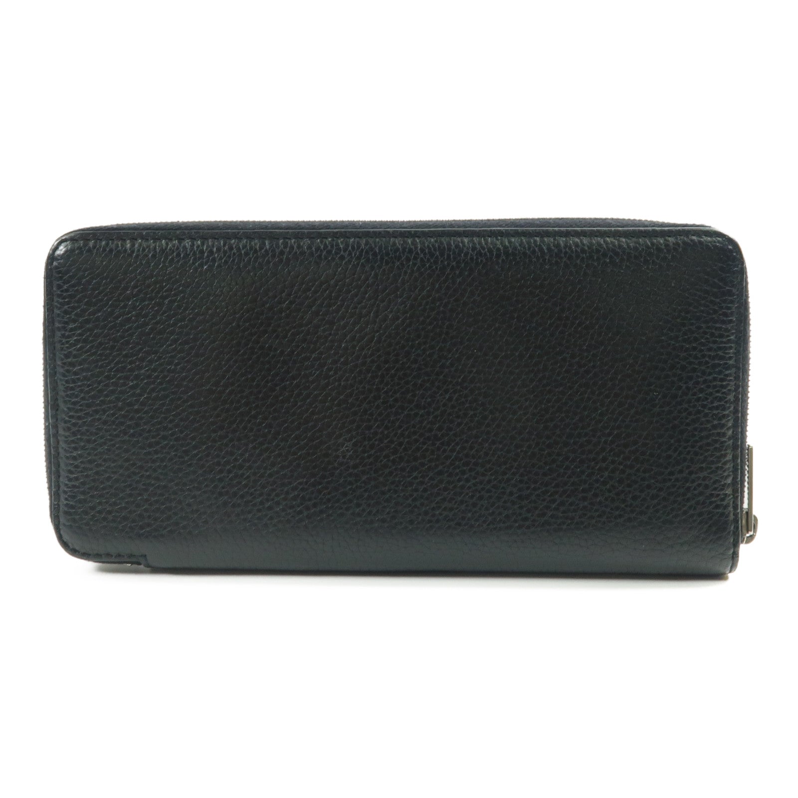 CELINE 牛皮皮革Long Wallet銀扣長錢包