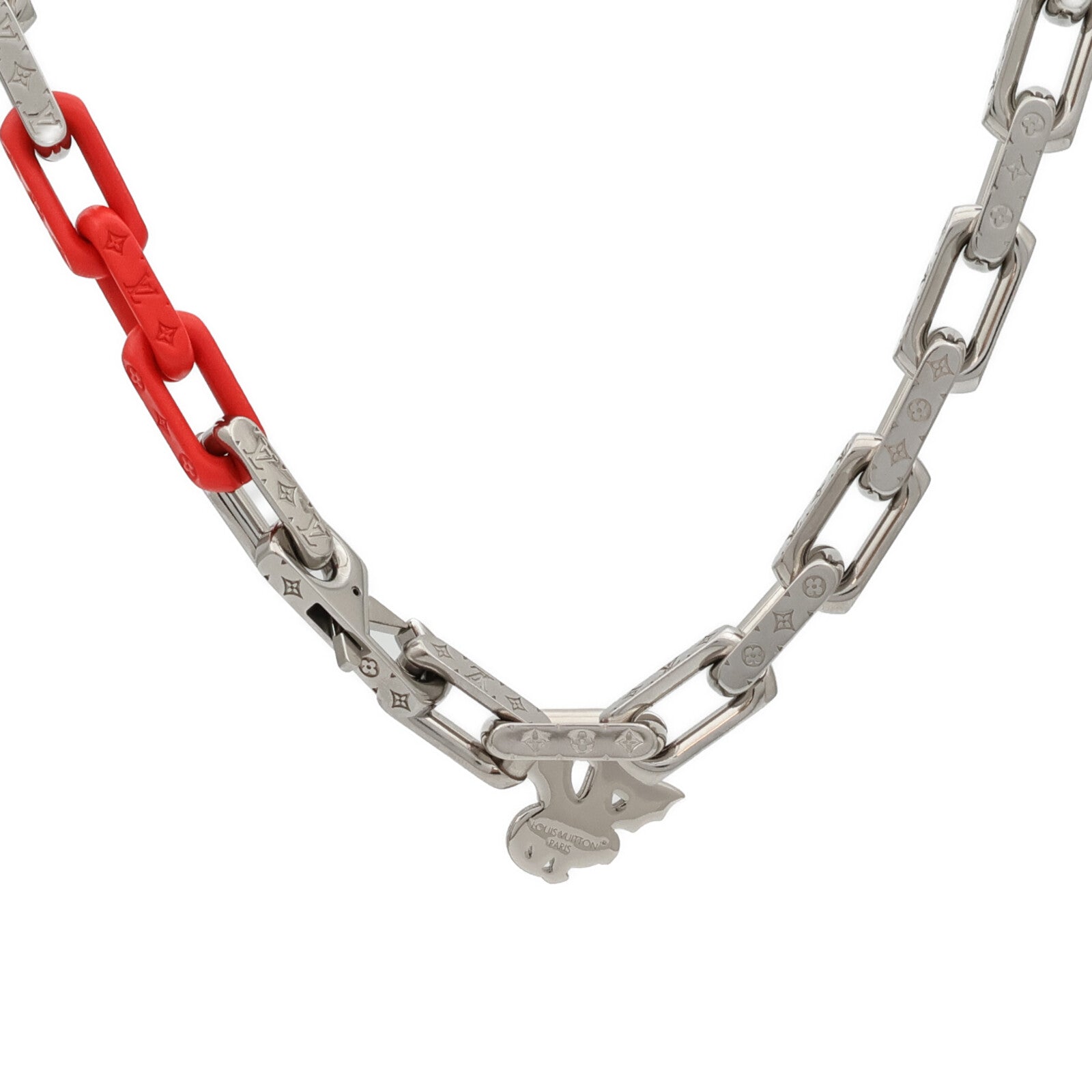 LOUIS VUITTON PVC/金屬Chain Necklace項鍊
