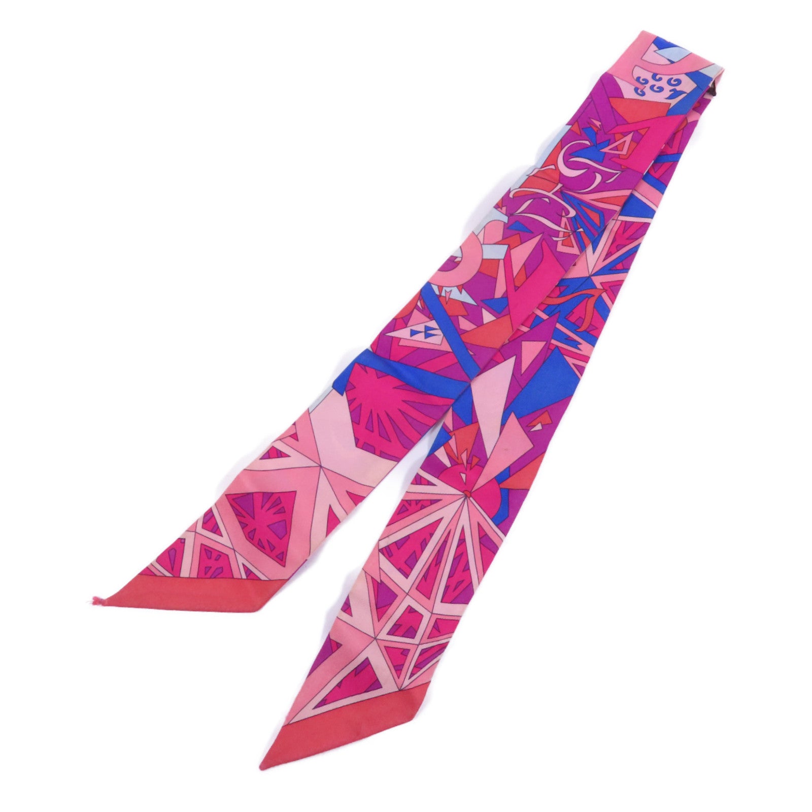 HERMES 絲質Twilly絲巾